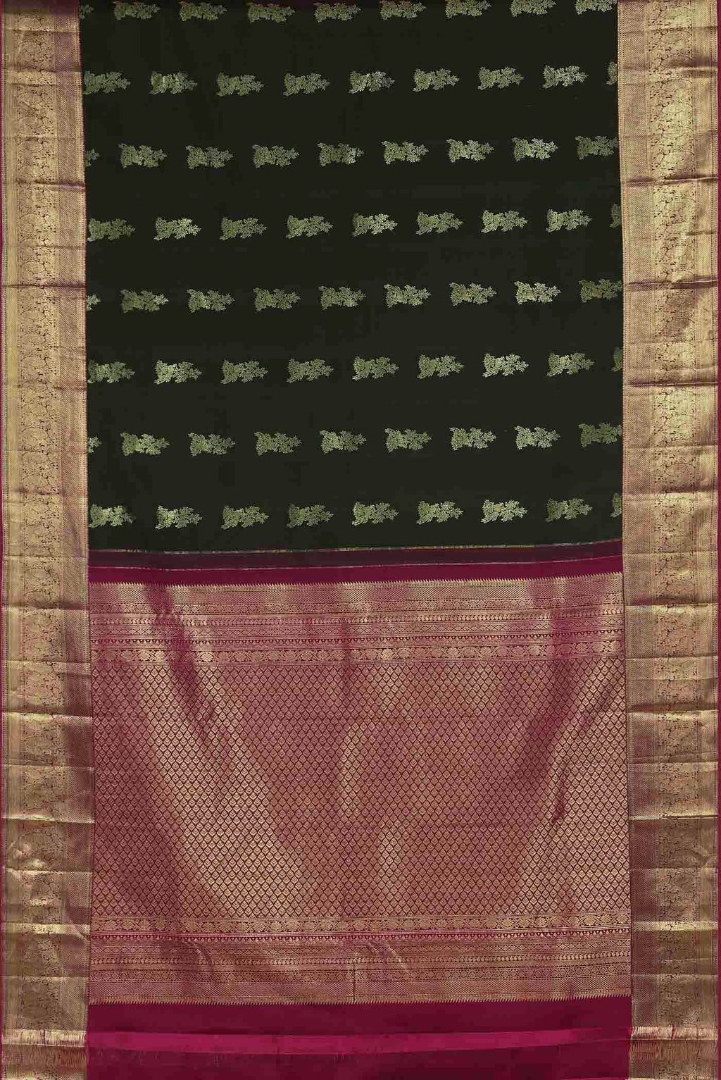 Green Kanchipuram Silk Saree