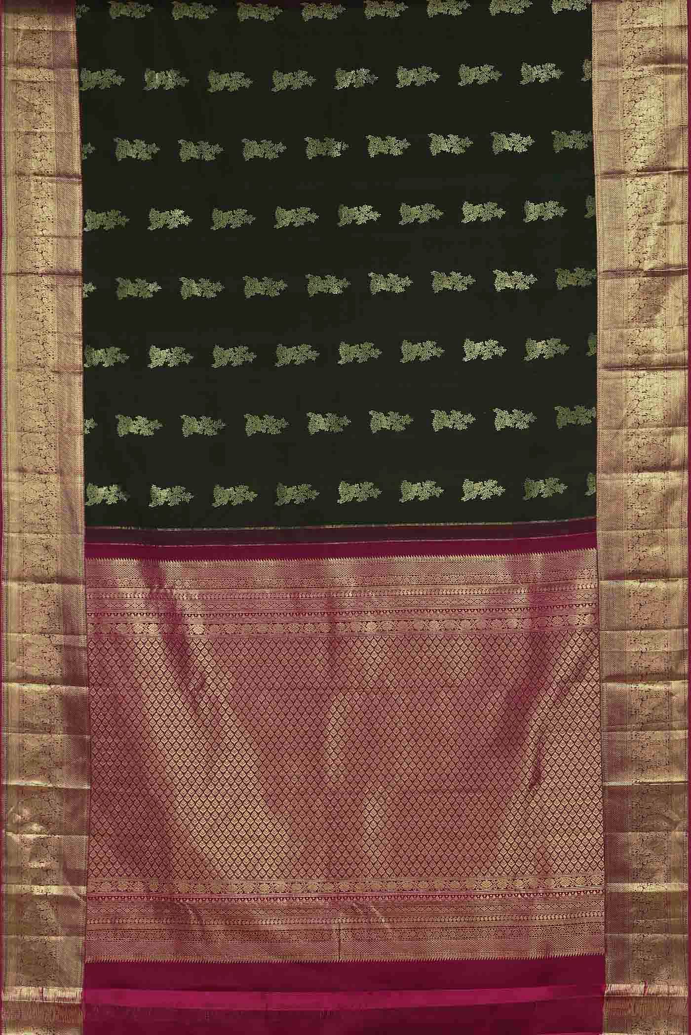 Green Kanchipuram Silk Saree
