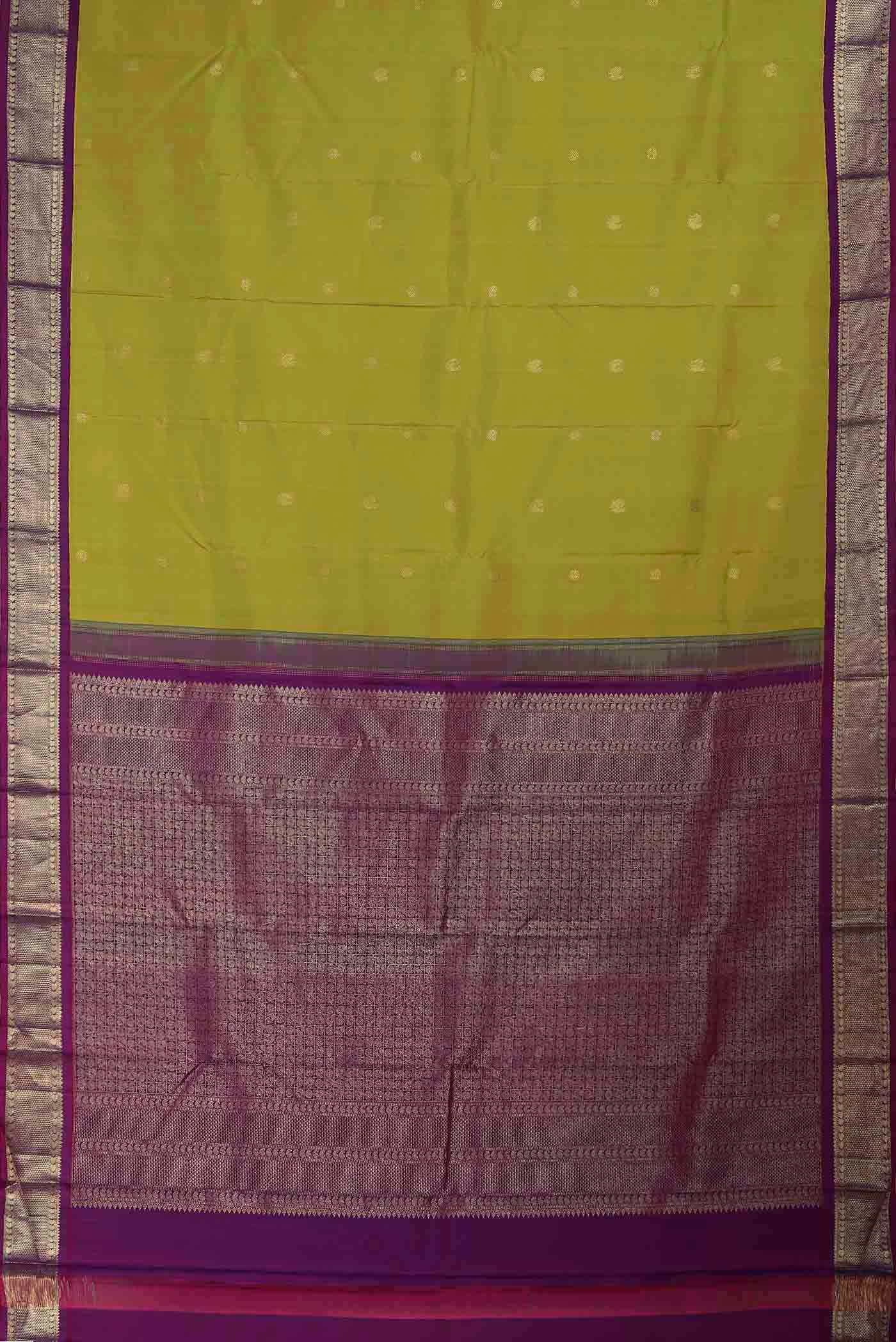 Green Kanchipuram Silk Saree