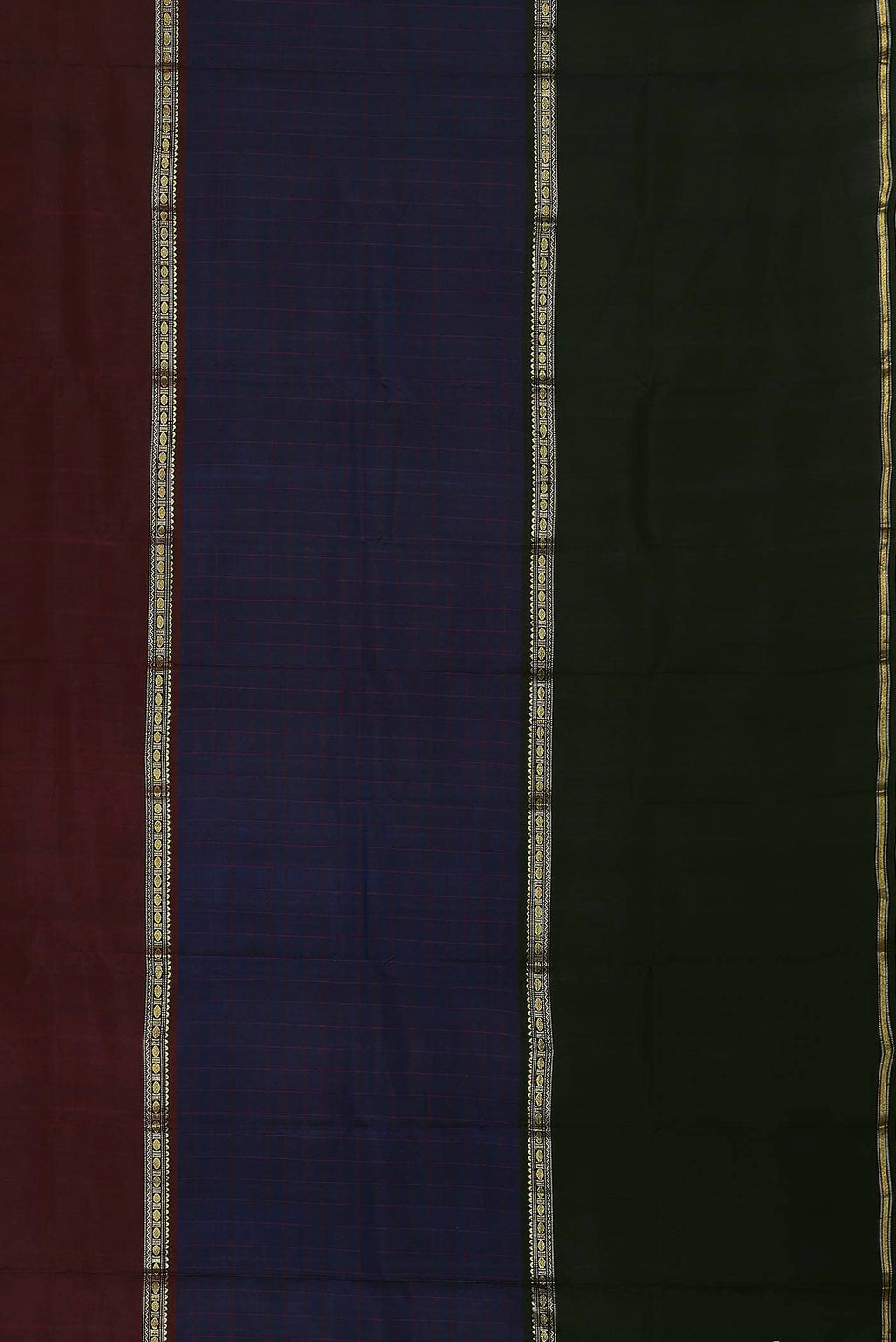 Blue Kanchipuram Silk Saree