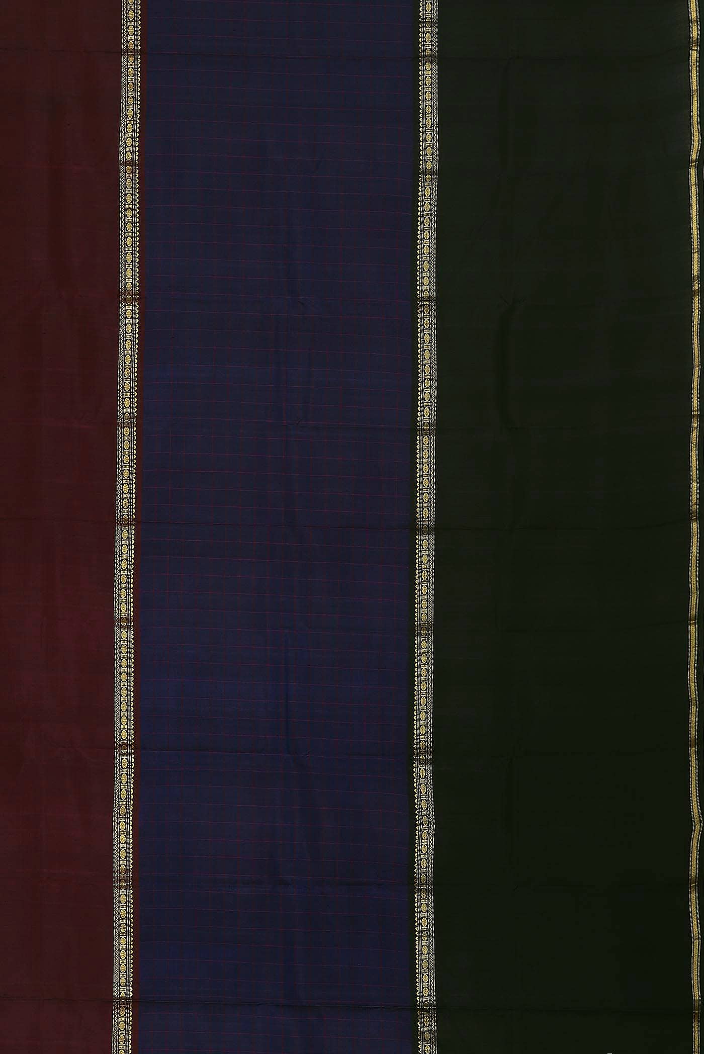 Blue Kanchipuram Silk Saree