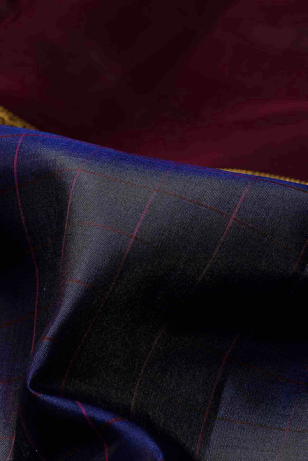 Blue Kanchipuram Silk Saree