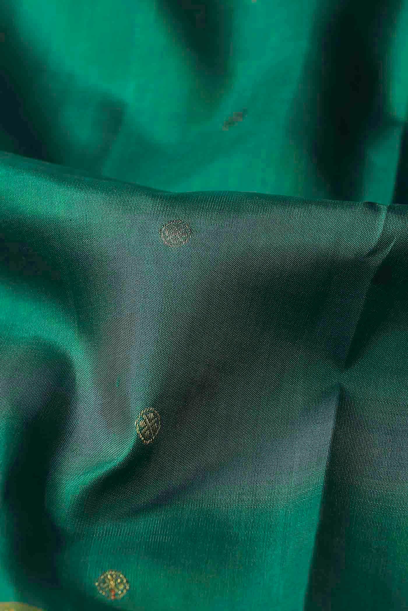 Blue Kanchipuram Silk Saree