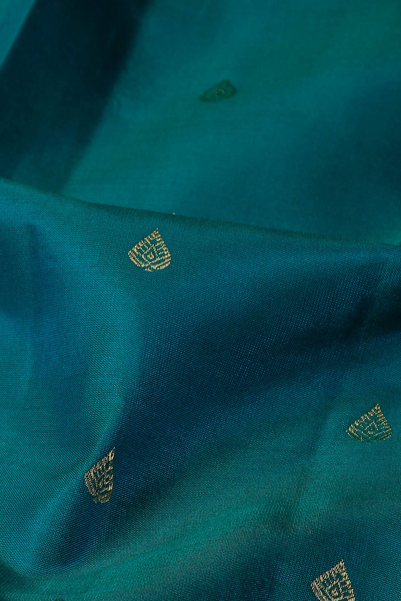 Blue Kanchipuram Silk Saree