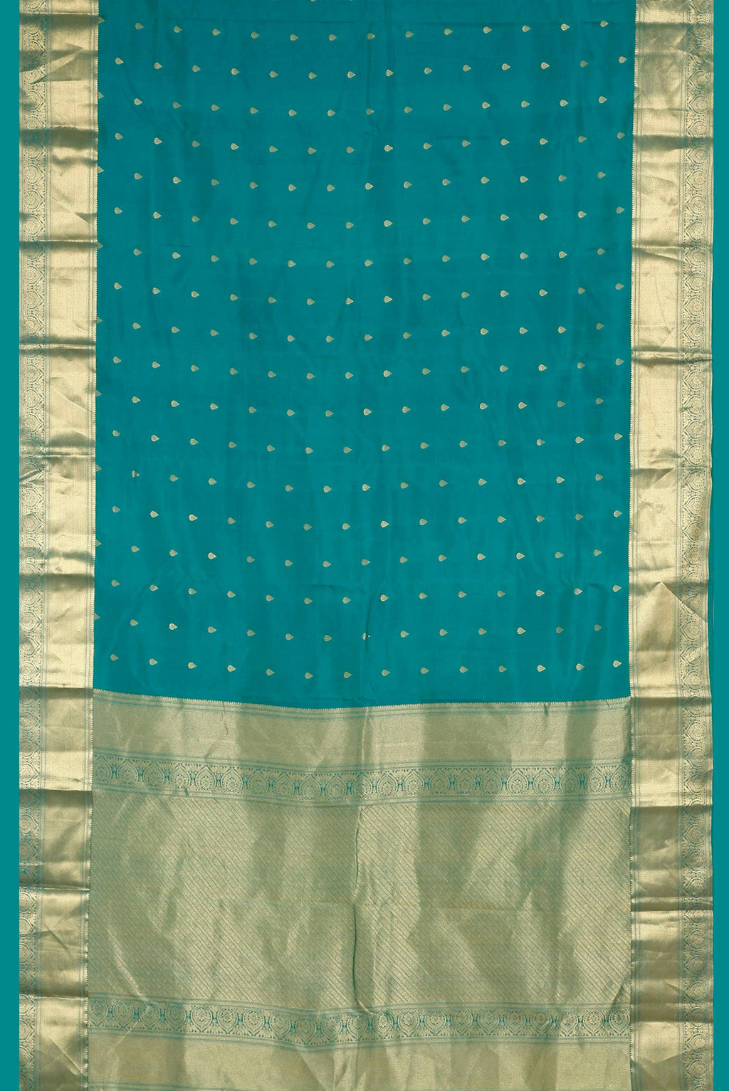 Blue Kanchipuram Silk Saree