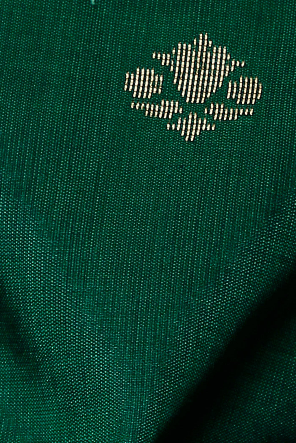 Green Banarasi Katan Silk Saree