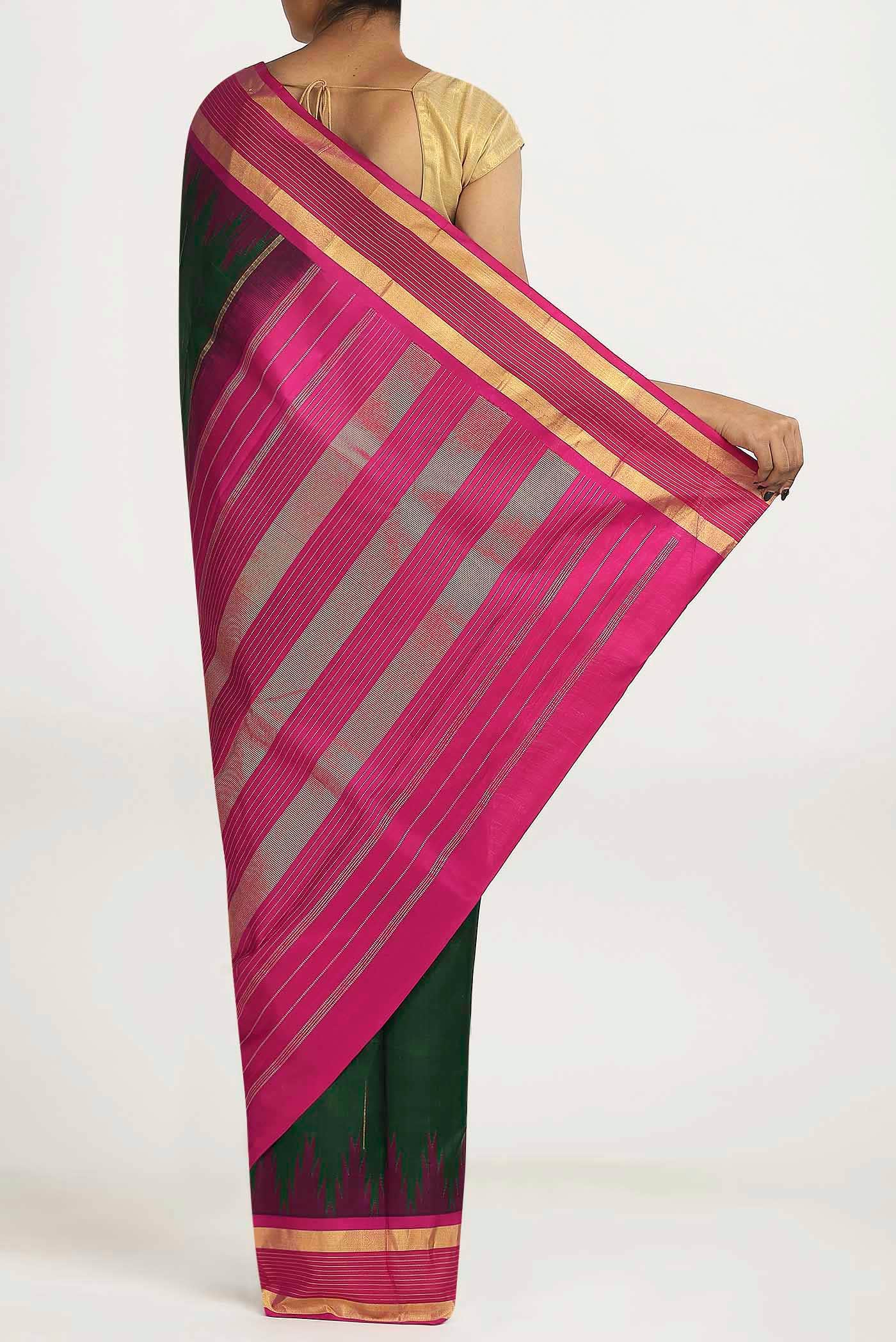 Green Kanchipuram Silk Saree