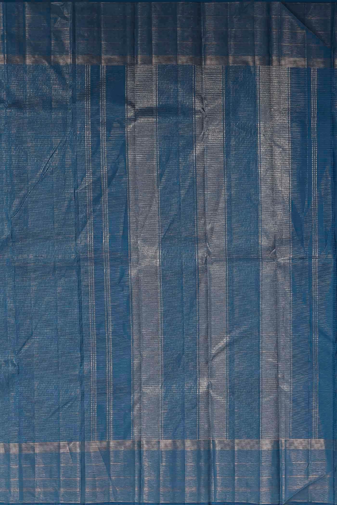 Blue Kanchipuram Silk Saree
