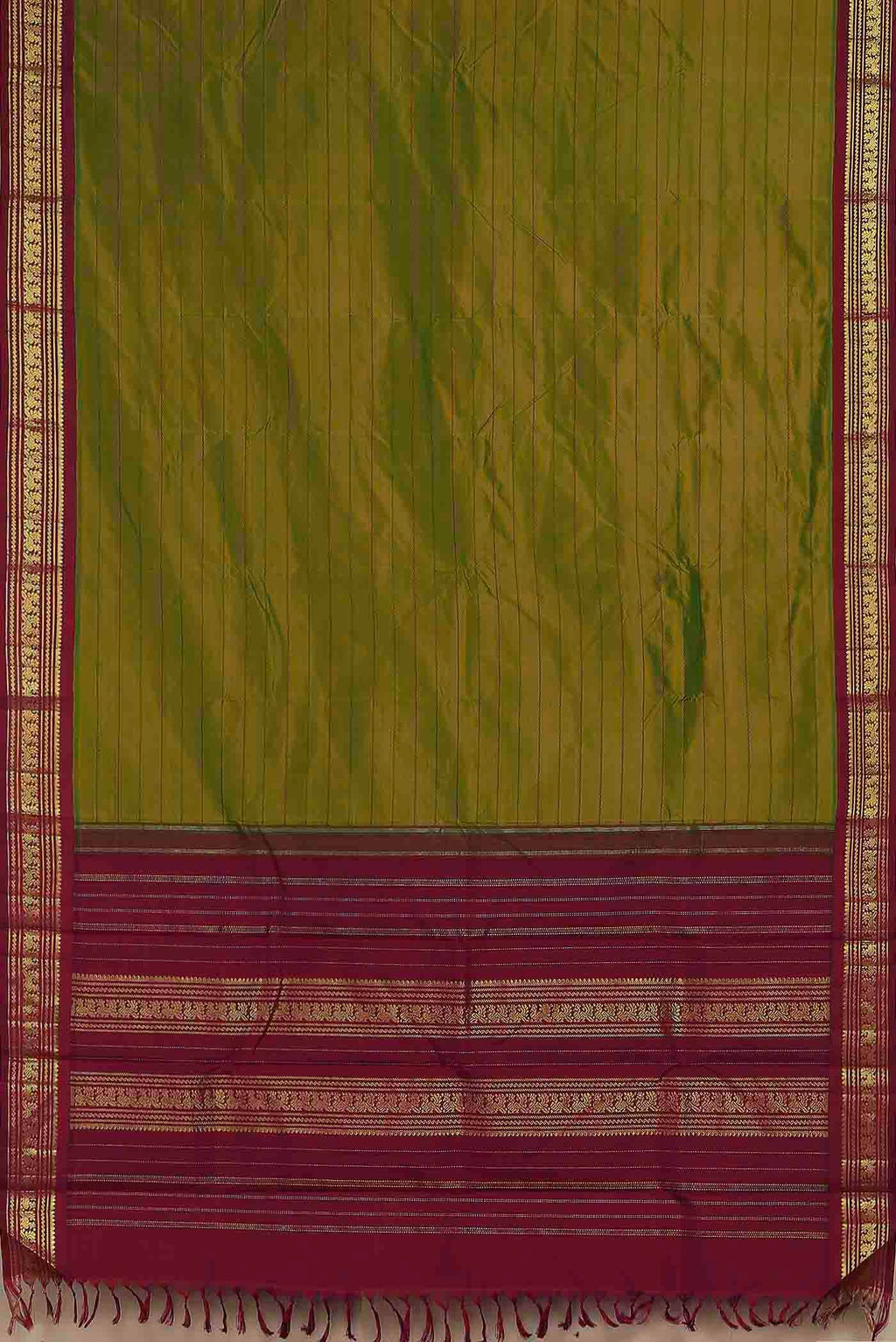 Green Kanchipuram Silk Saree