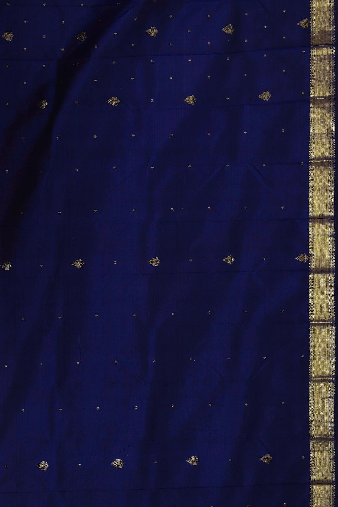 Blue Bangalore Silk Saree