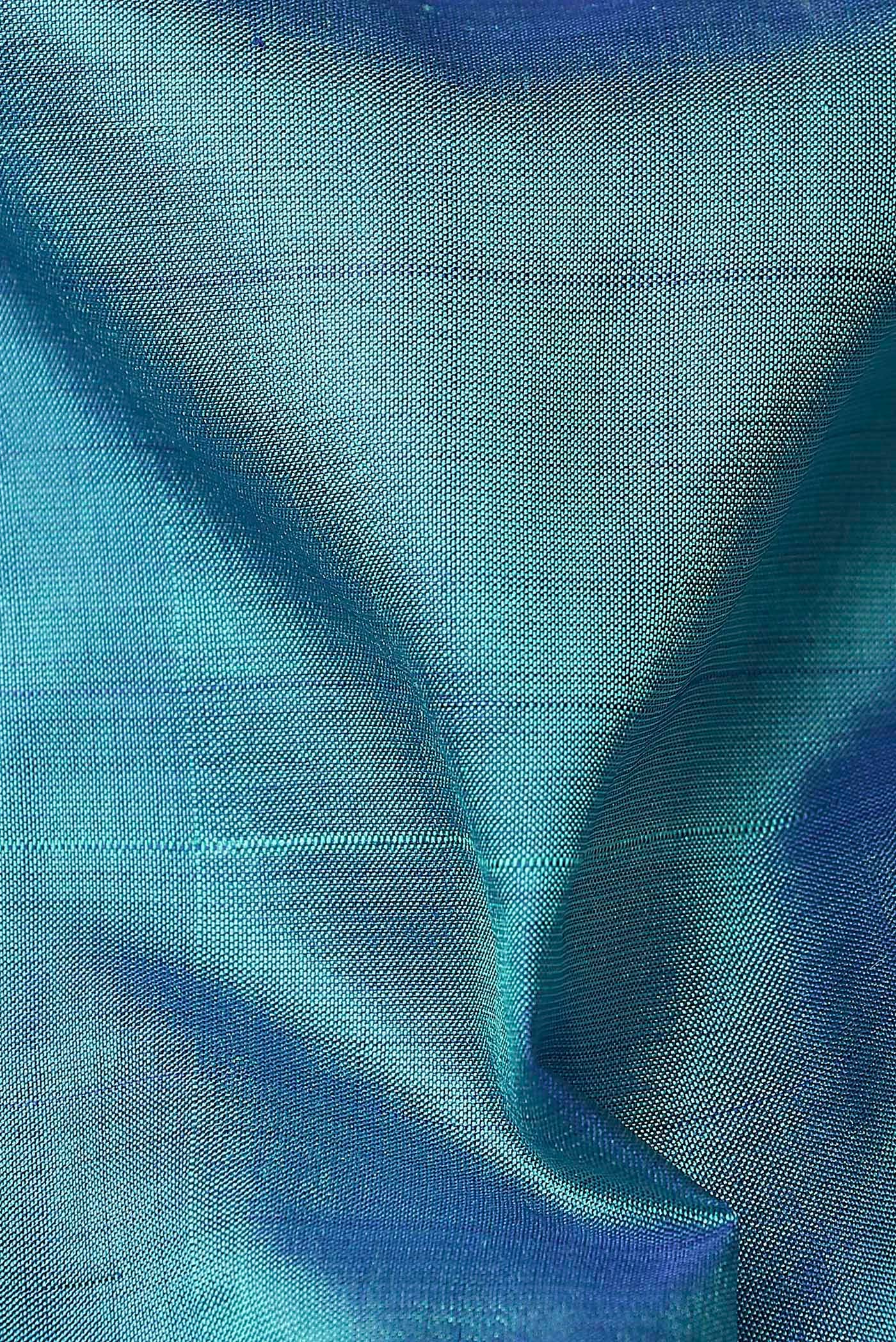 Blue Kanchipuram Silk Saree