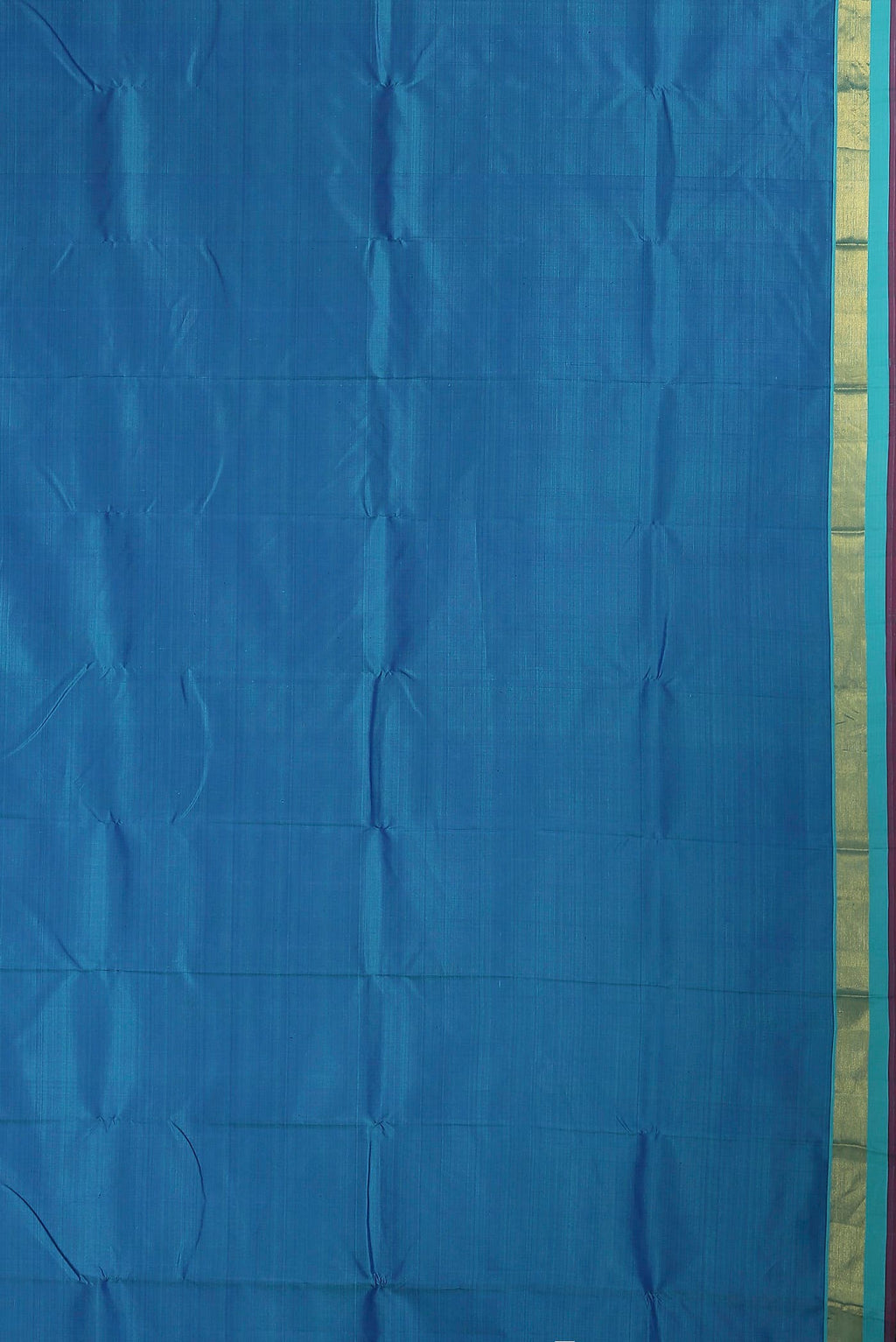 Blue Kanchipuram Silk Saree