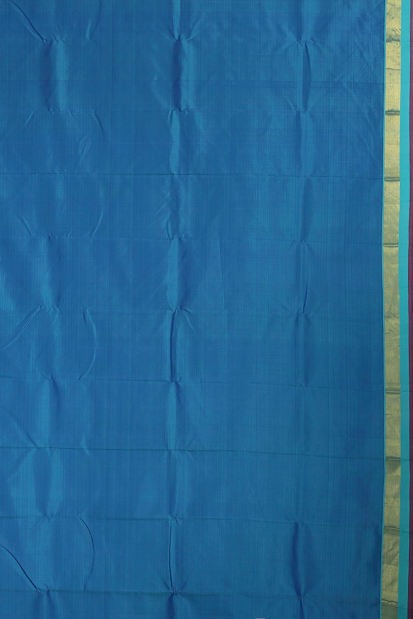 Blue Kanchipuram Silk Saree