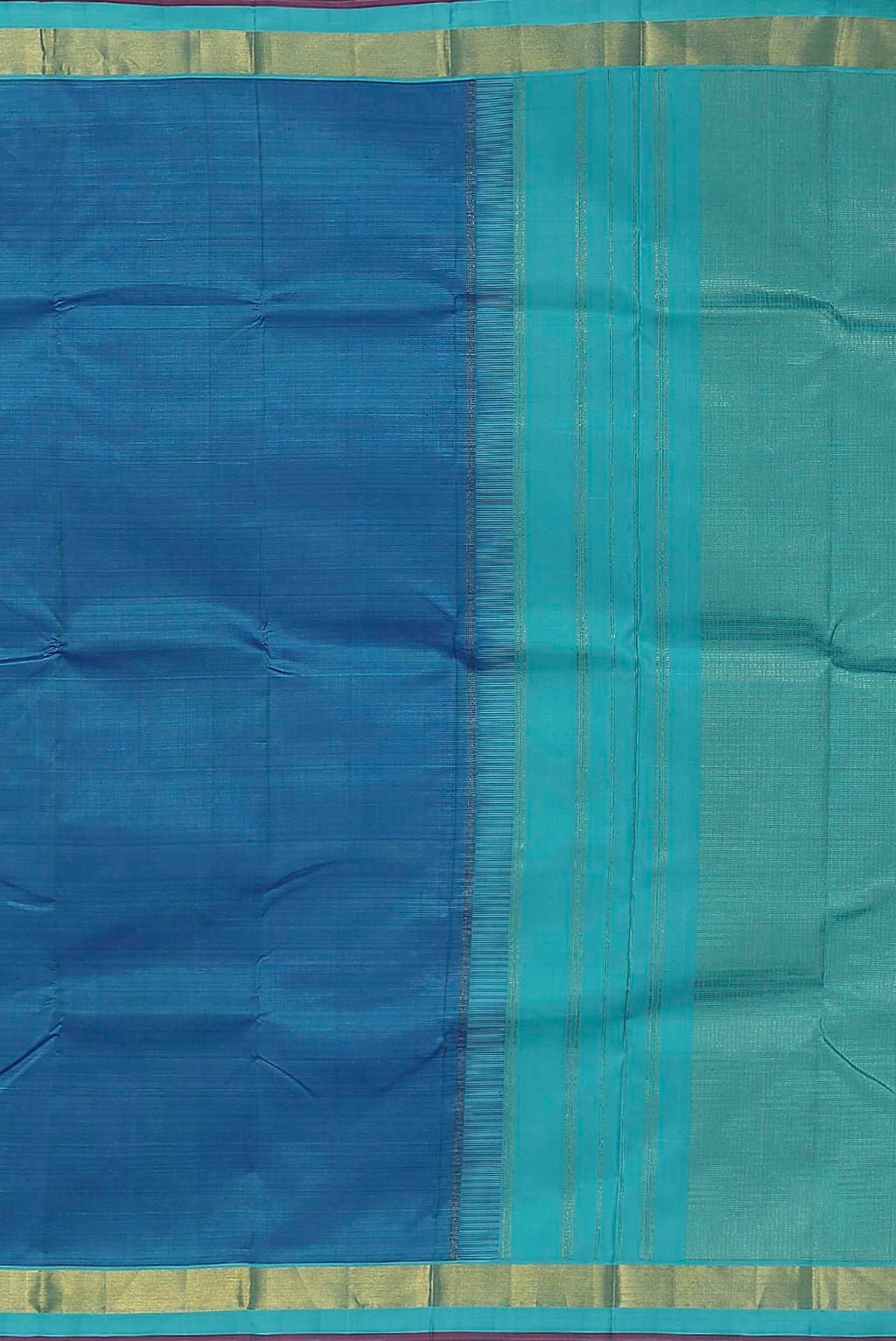 Blue Kanchipuram Silk Saree