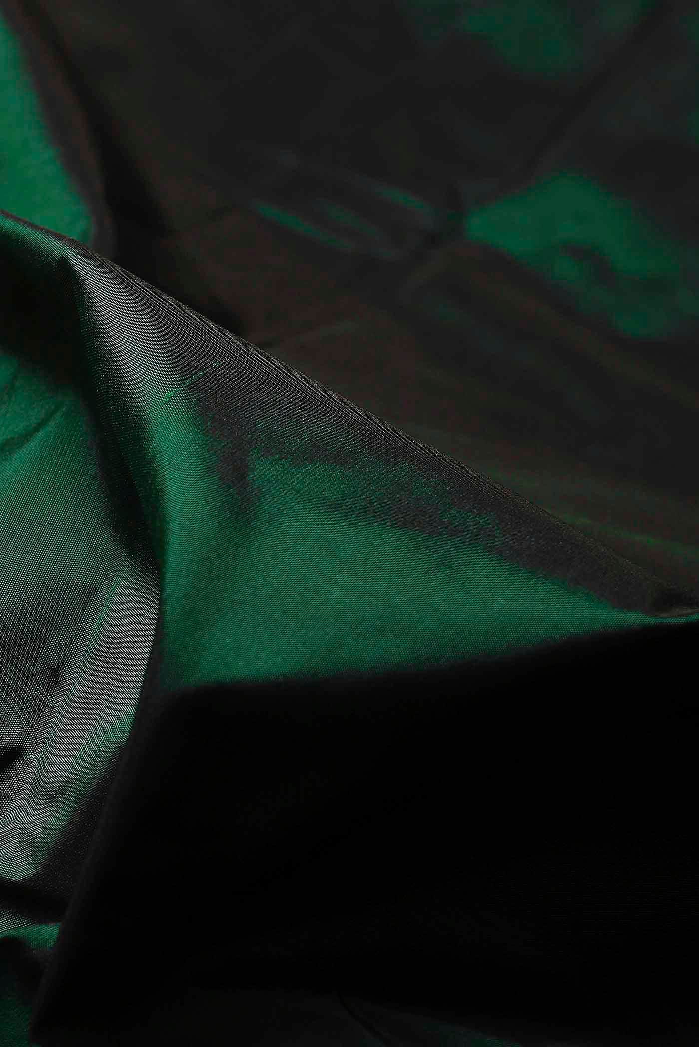 Green Bangalore Silk Saree