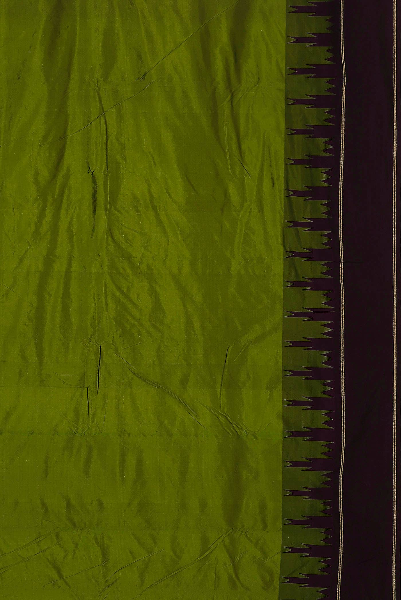 Green Bangalore Silk Saree