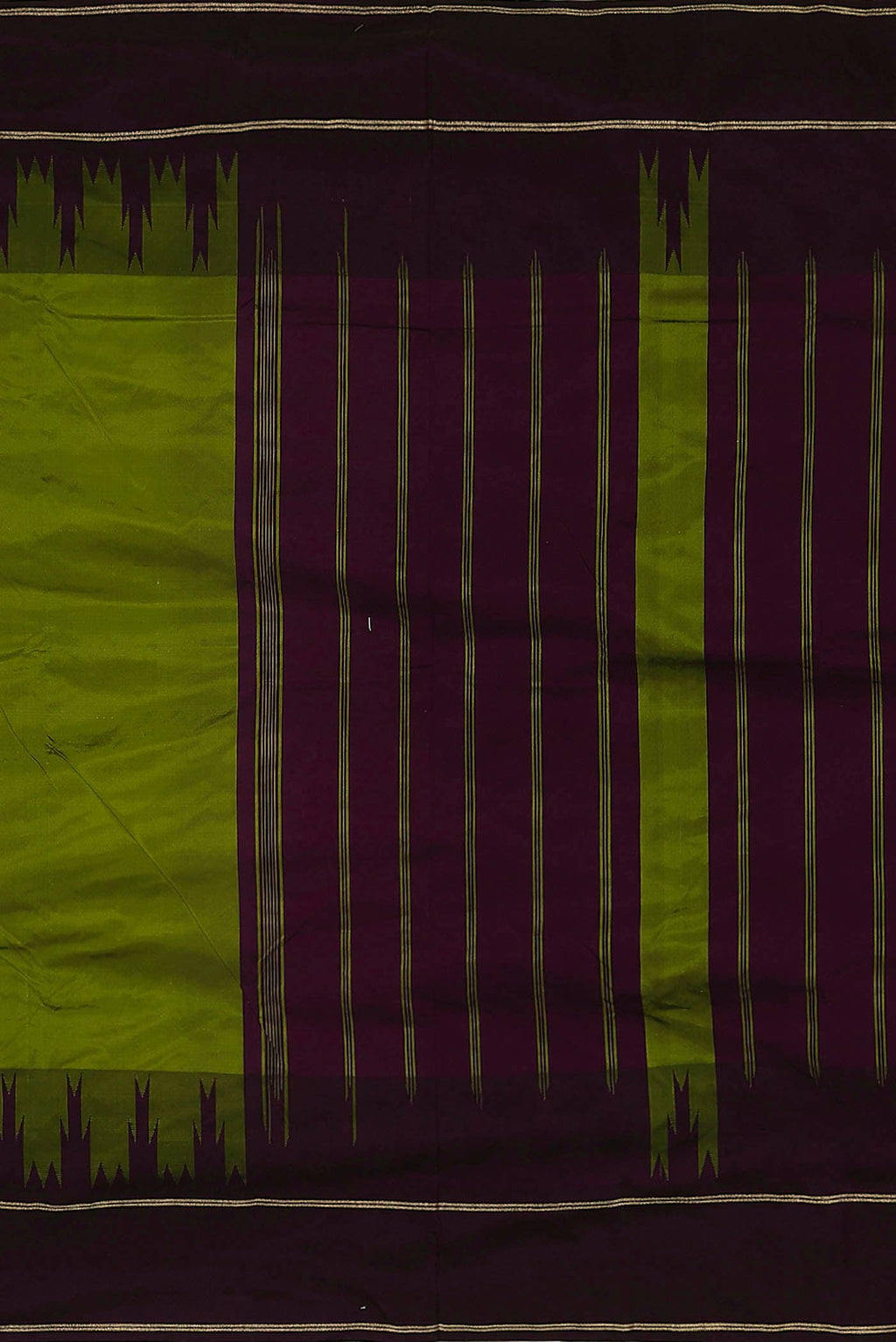 Green Bangalore Silk Saree