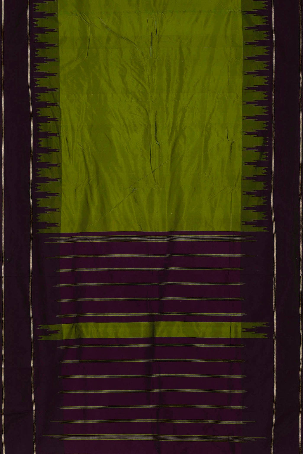 Green Bangalore Silk Saree