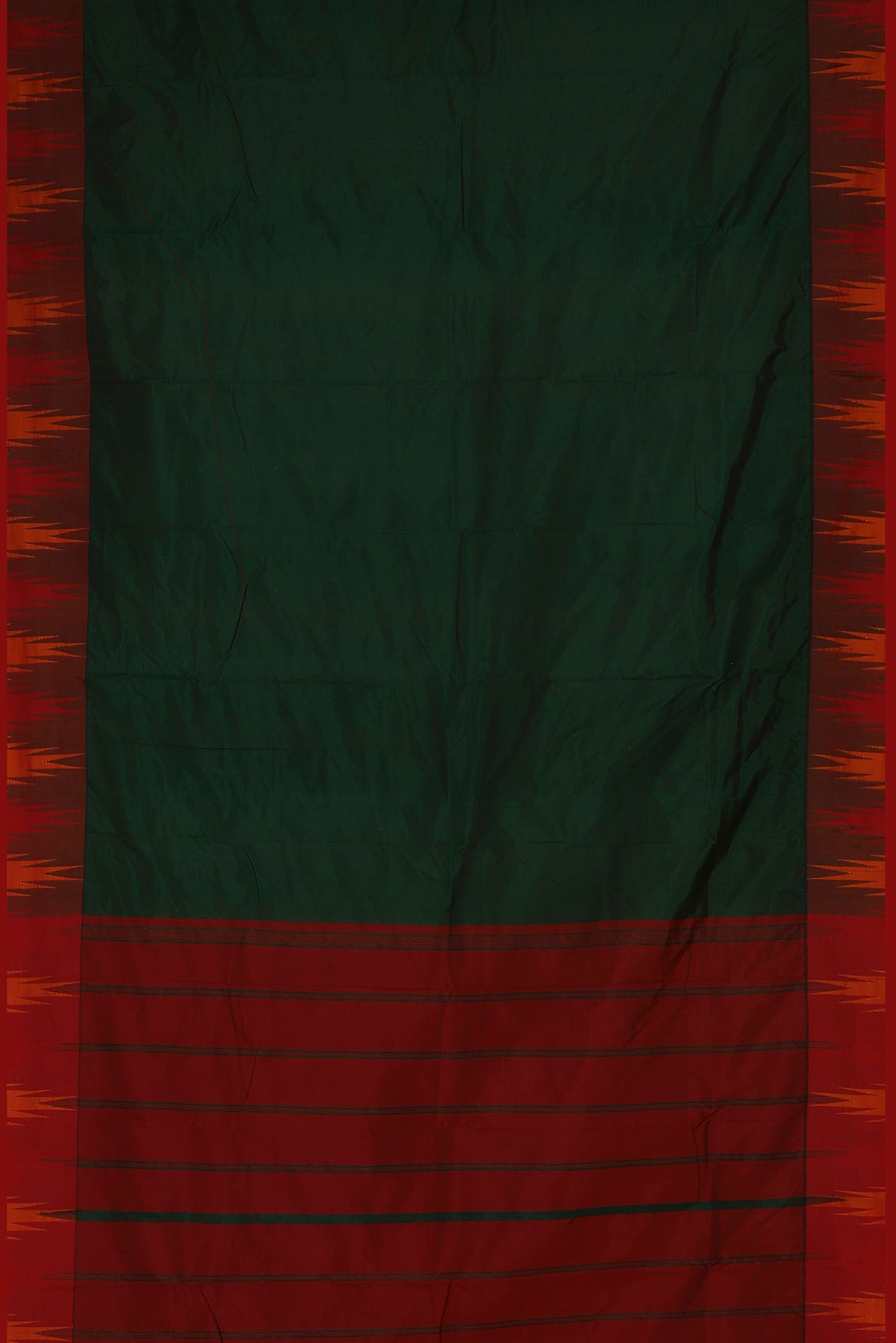Green Bangalore Silk Saree