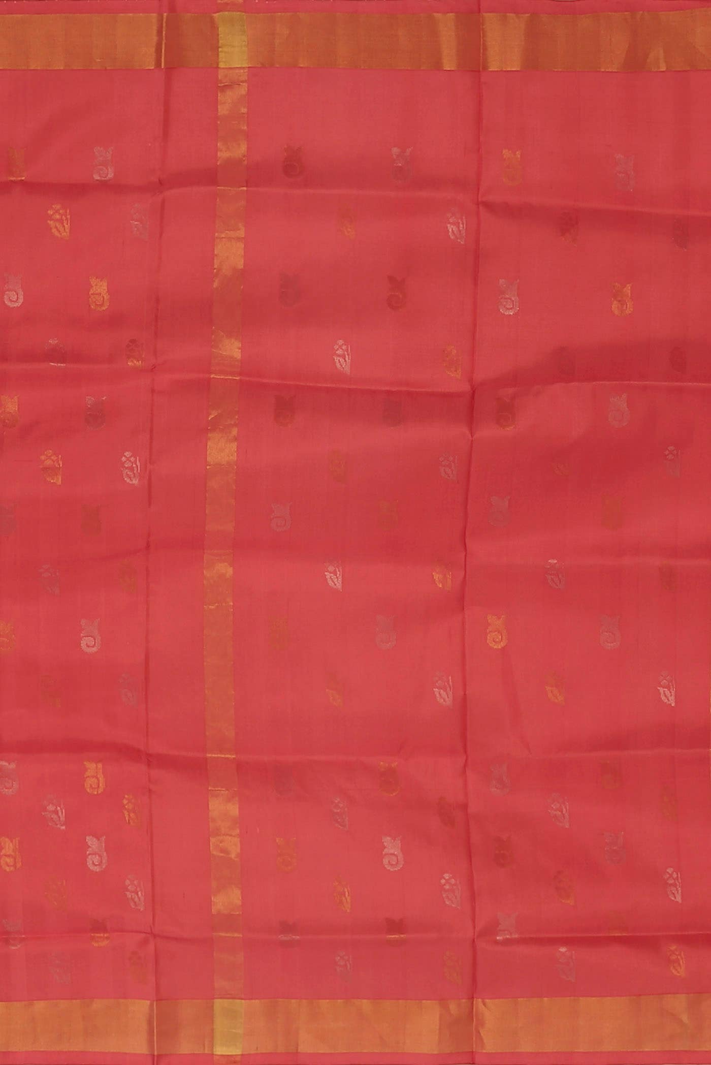 Coral Uppada Silk Saree