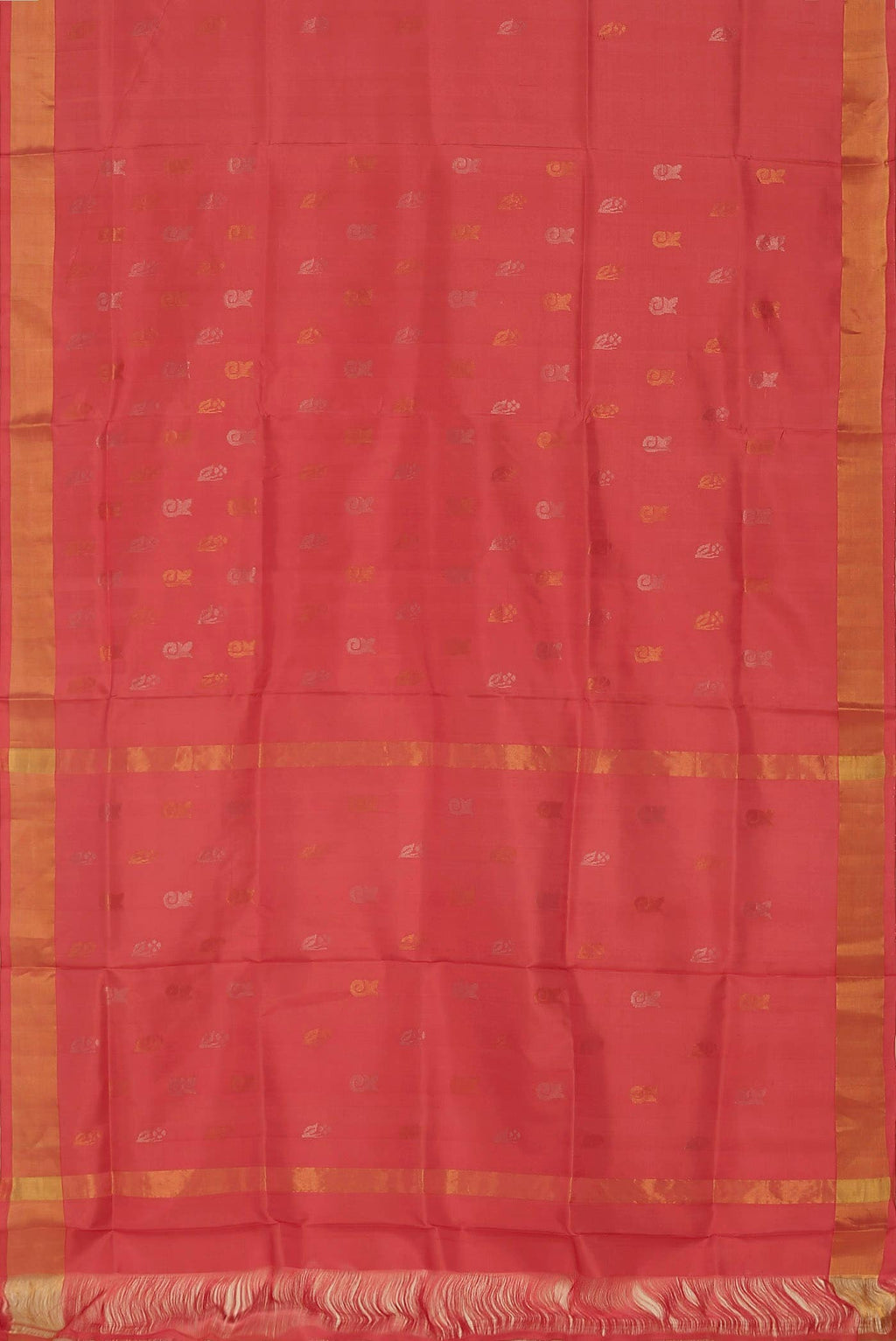 Coral Uppada Silk Saree