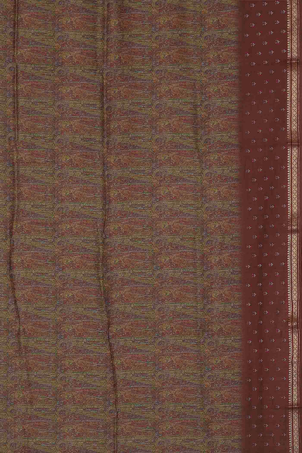 Multi Bhagalpuri Tussar Silk Saree
