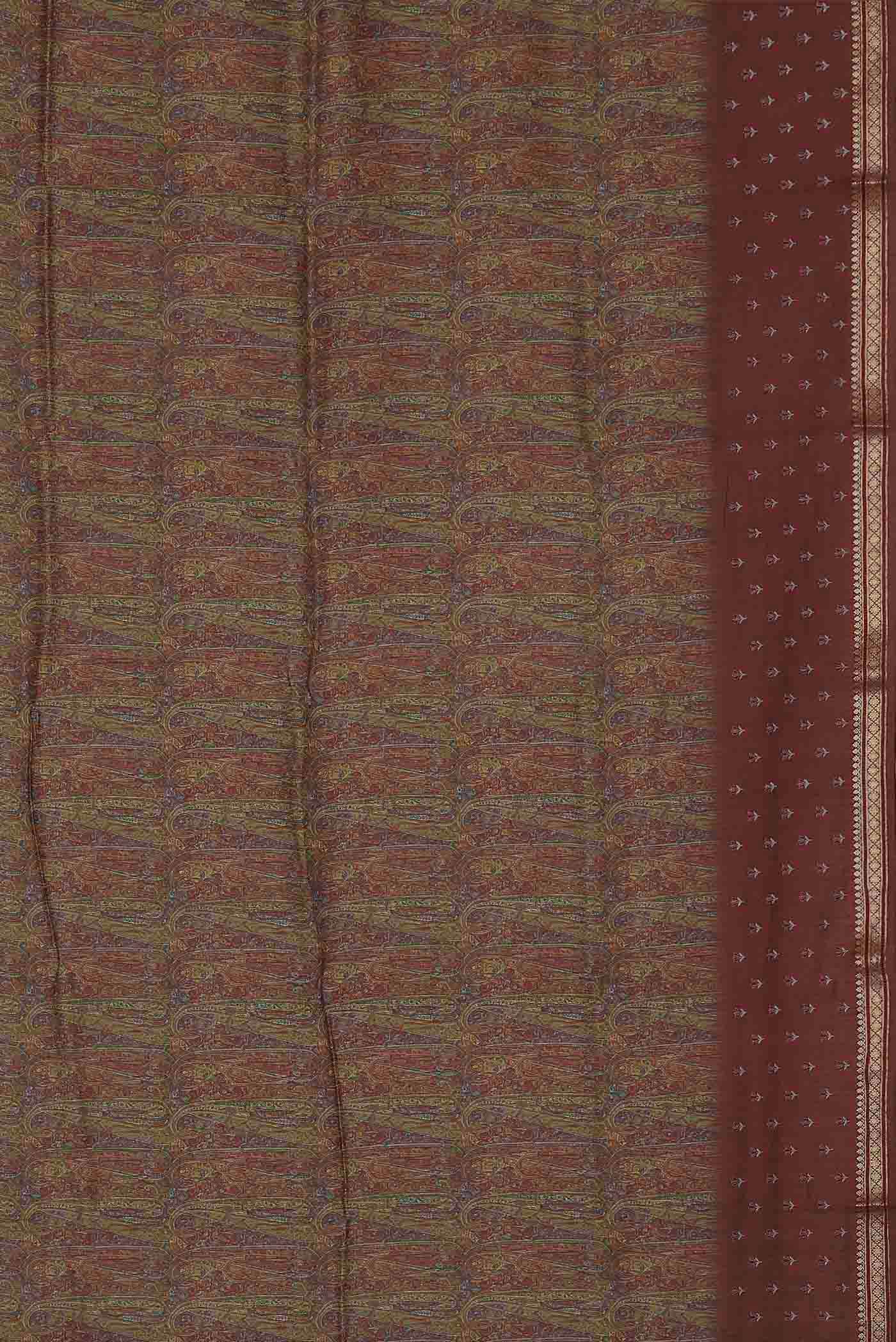 Multi Bhagalpuri Tussar Silk Saree