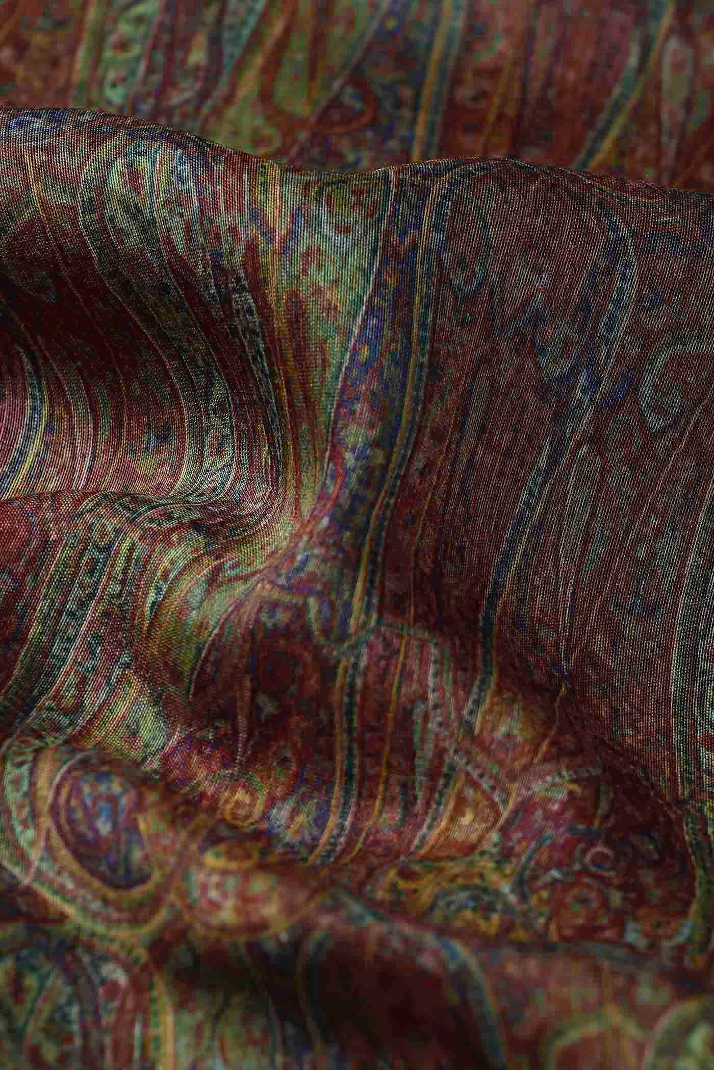 Multi Bhagalpuri Tussar Silk Saree