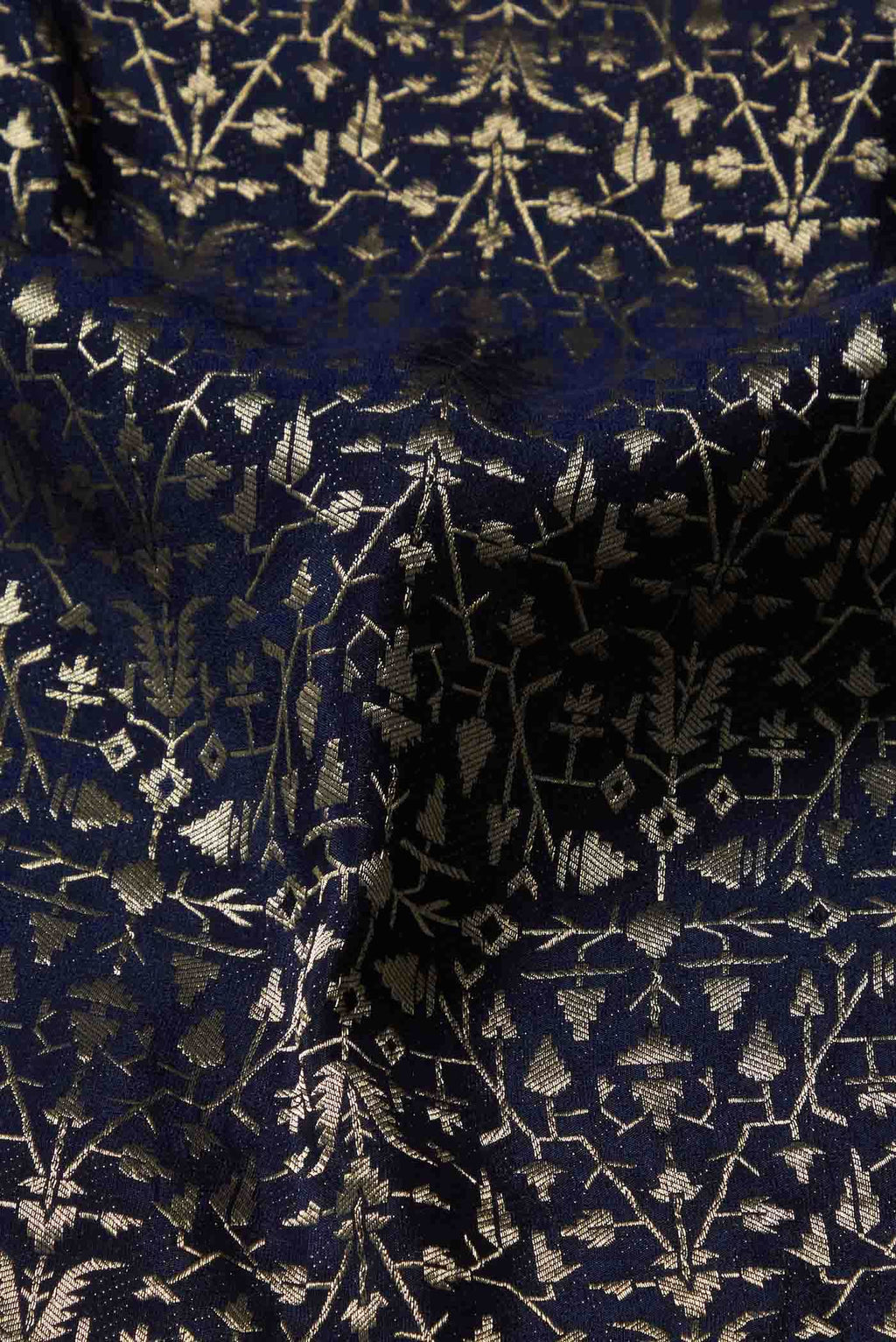 Black Mysore Crepe Saree