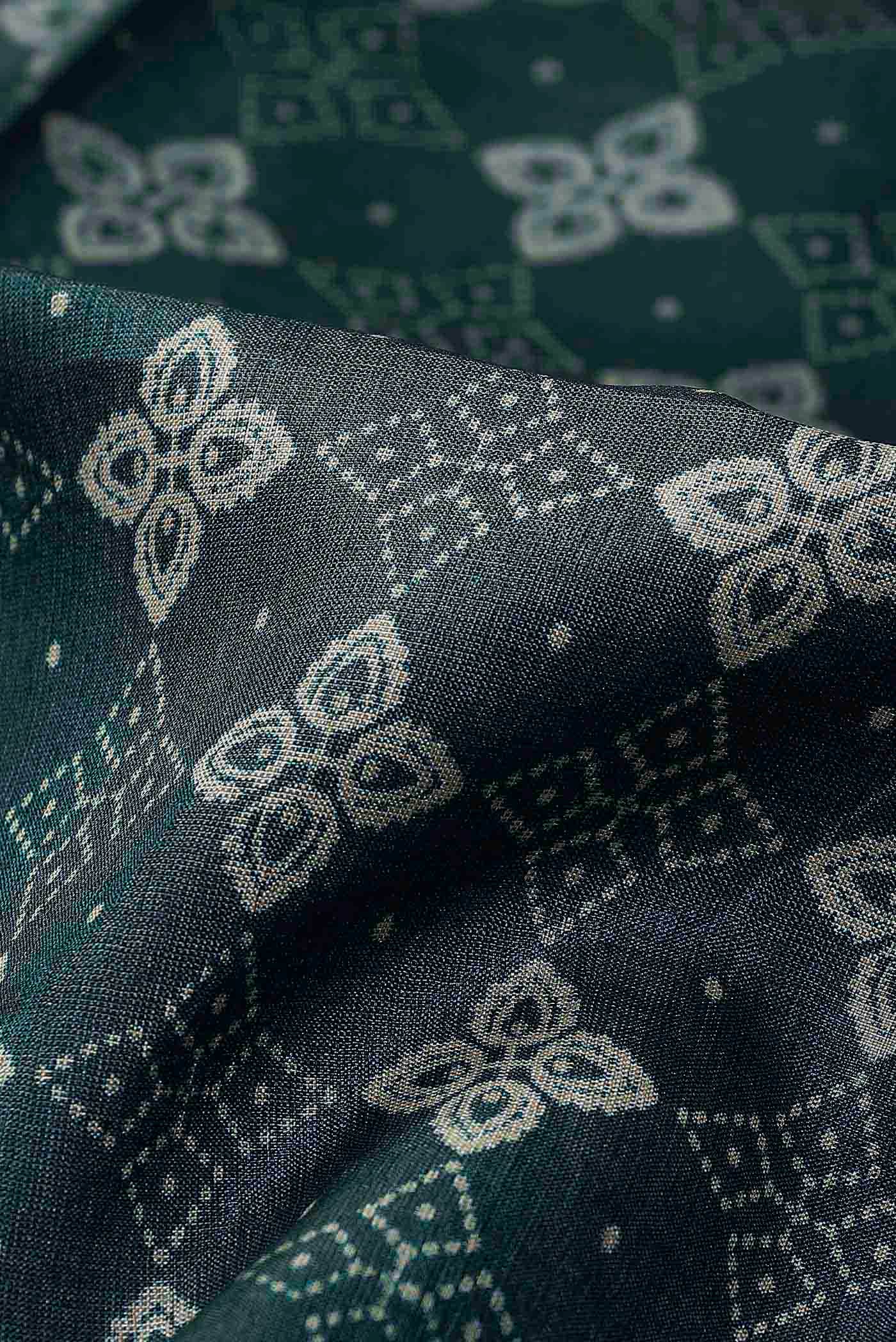 Blue Banarasi Tussar Silk Saree