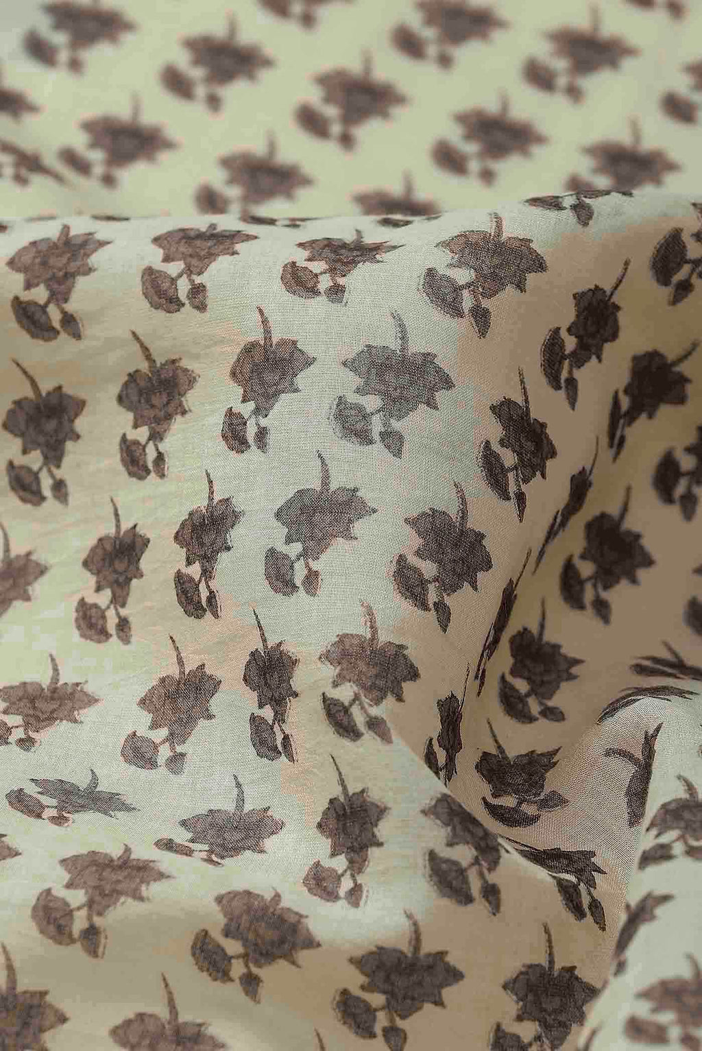 Cream Tussar Silk Saree