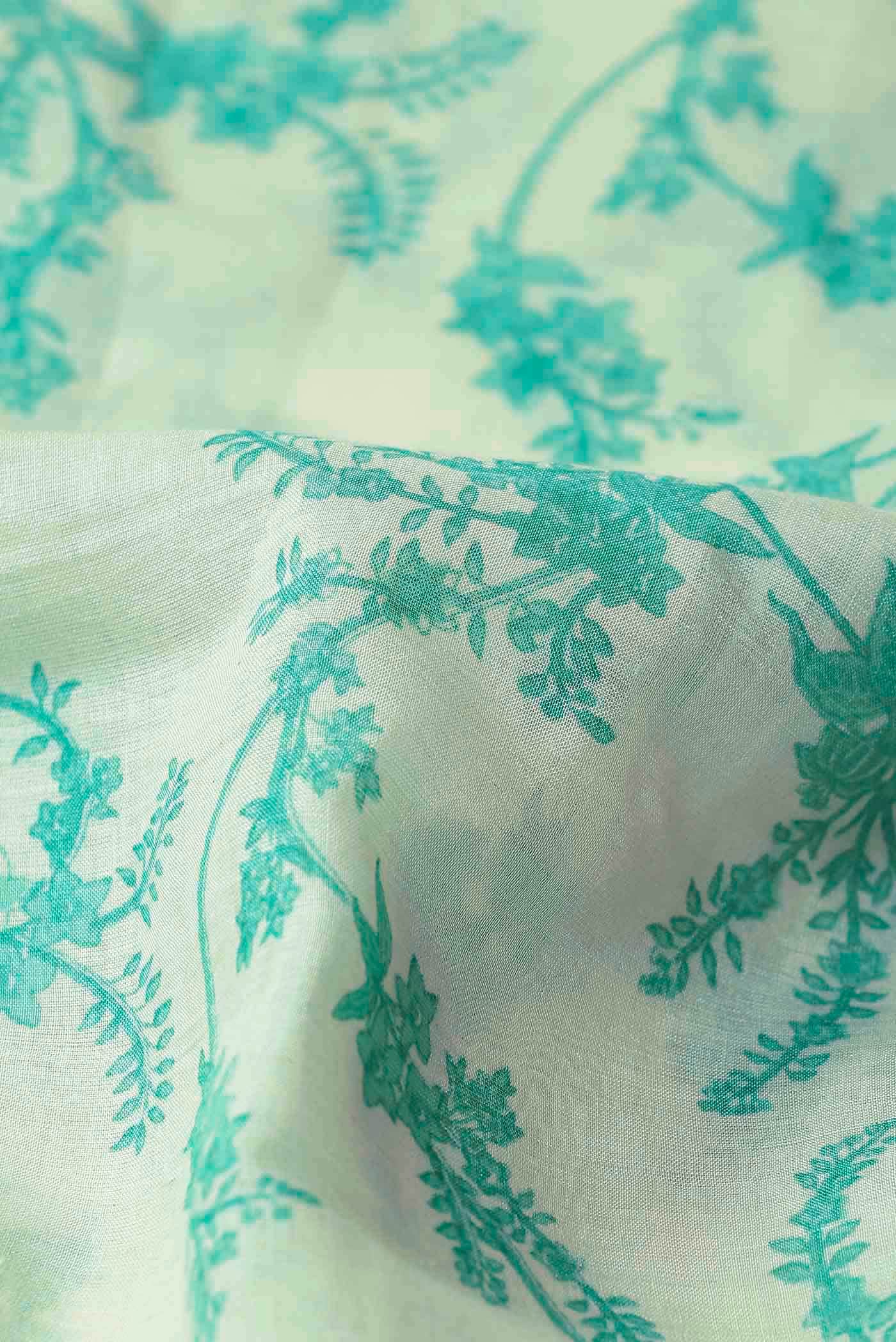 Cream Tussar Silk Saree