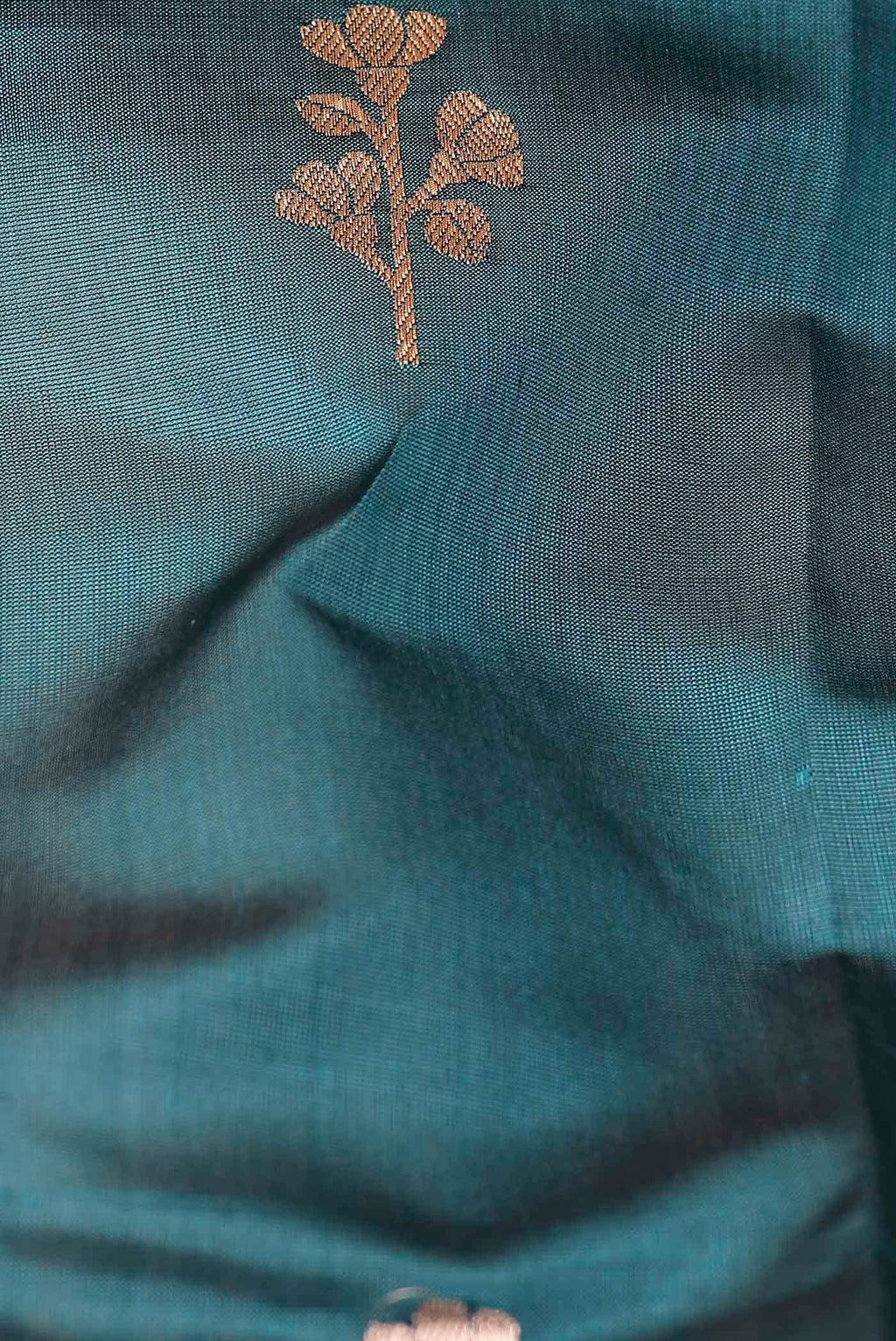Blue Banarasi Silk Saree