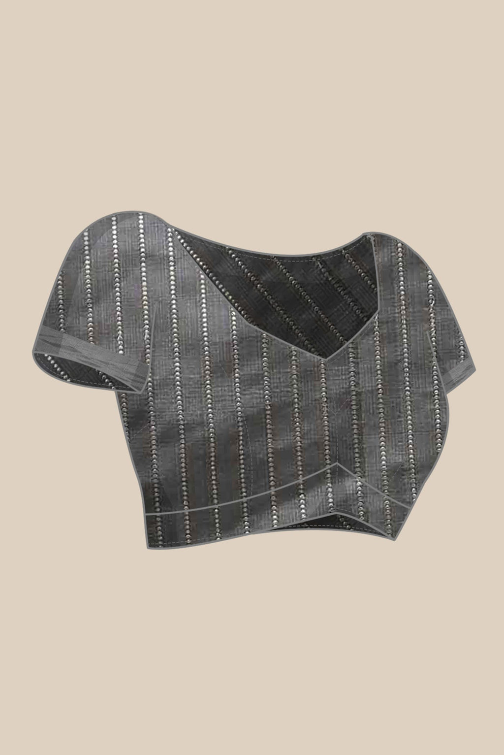 Black Banarasi Silk Saree