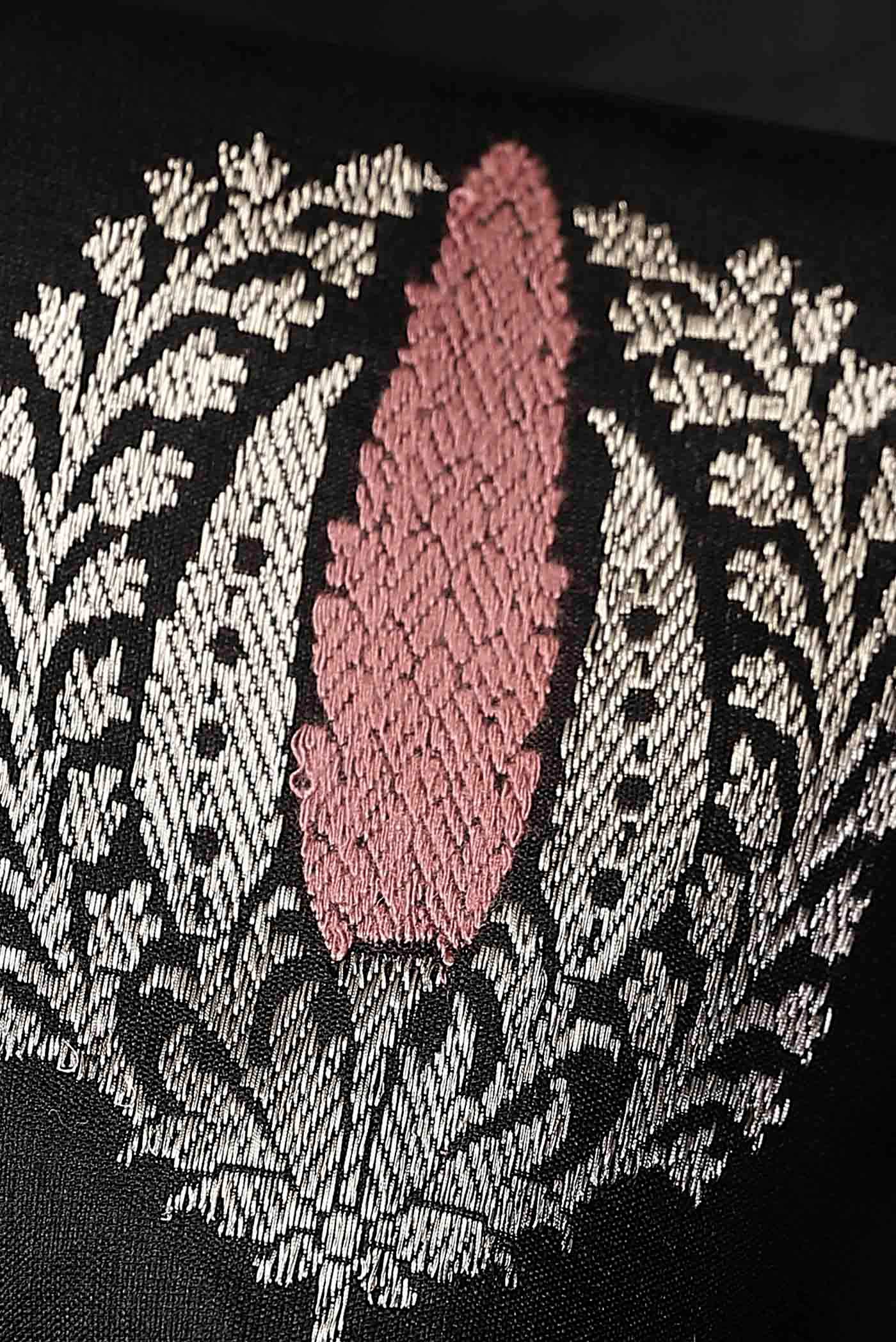 Black Banarasi Katan Silk Saree