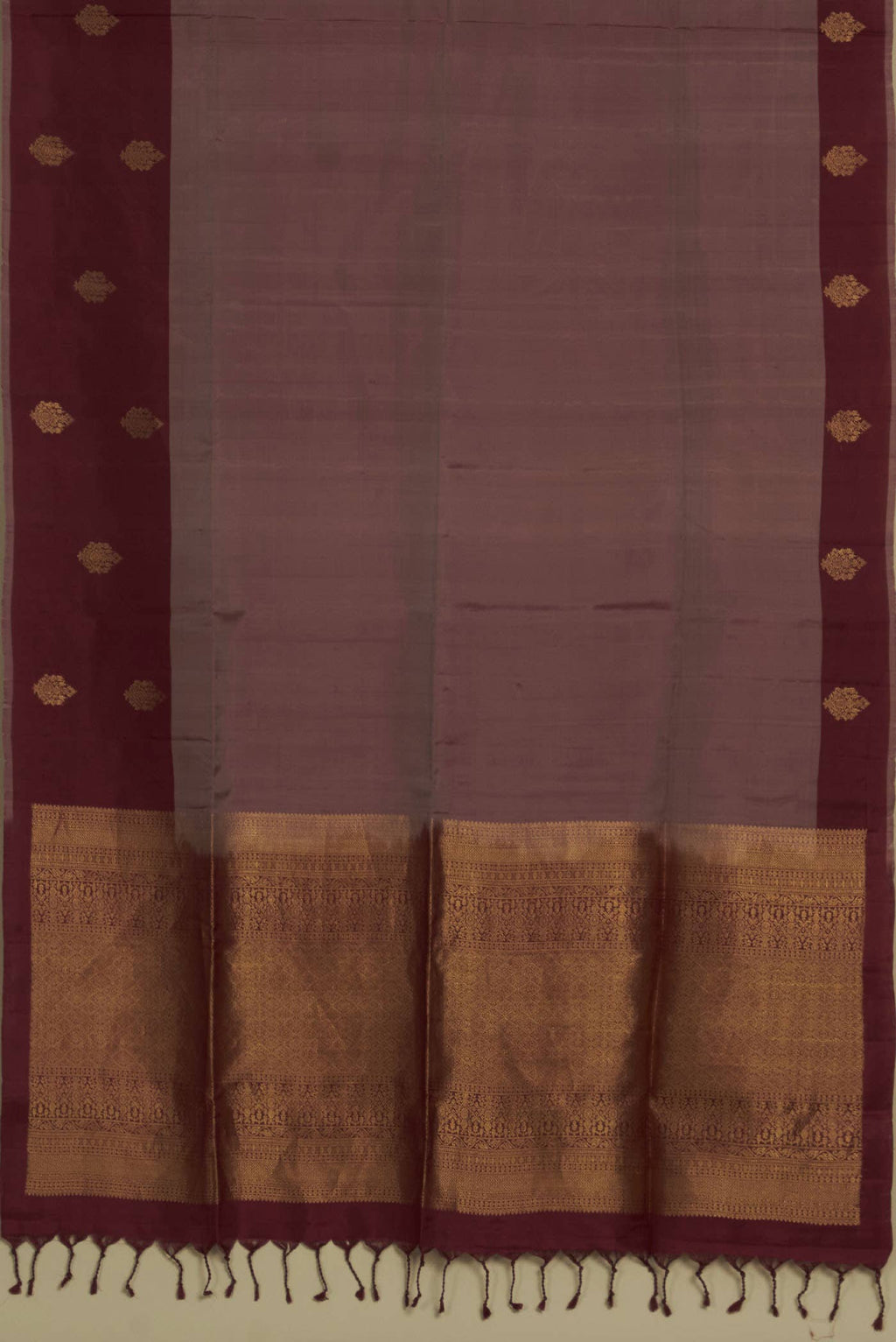 Brown Soft Silk Saree
