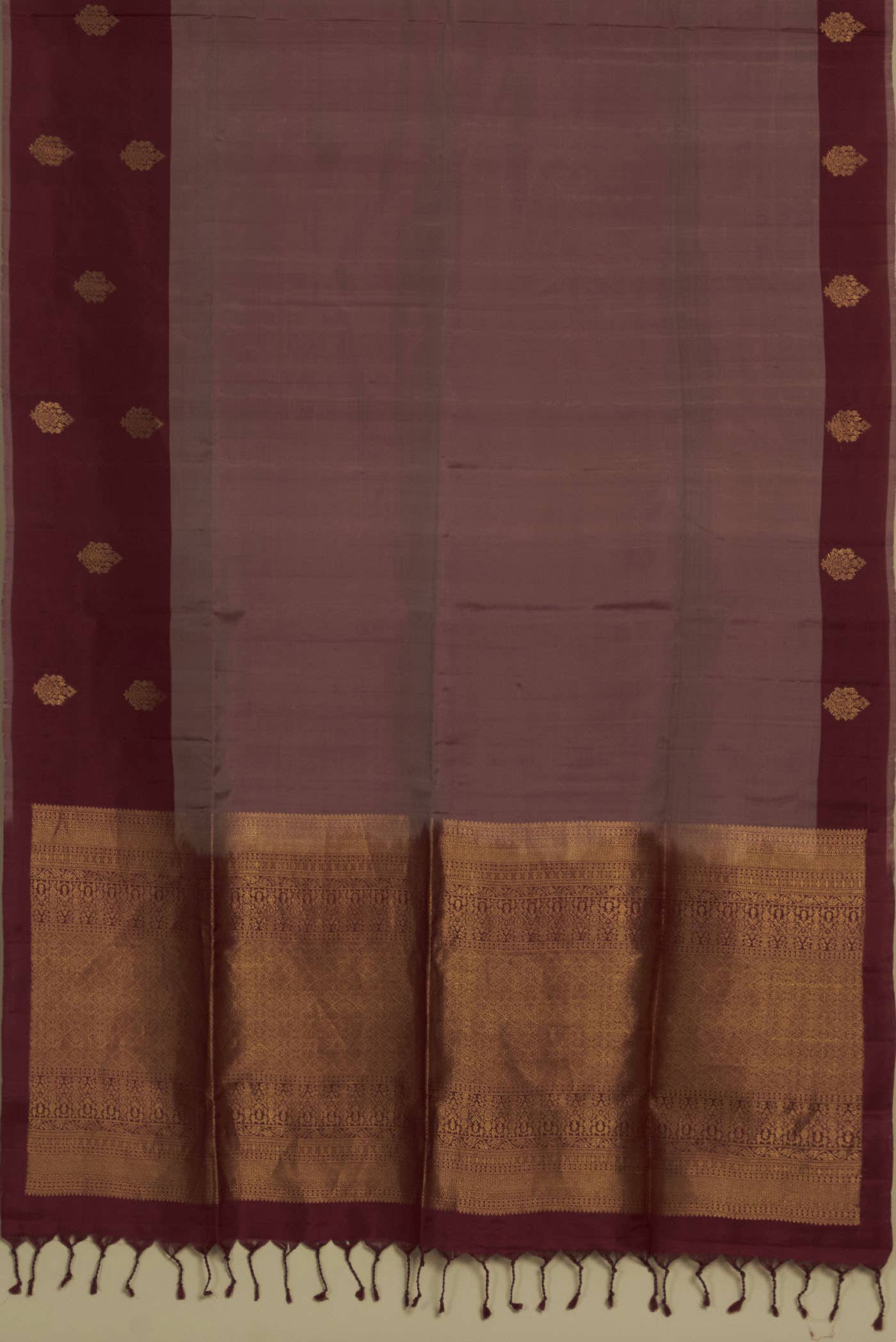 Brown Soft Silk Saree