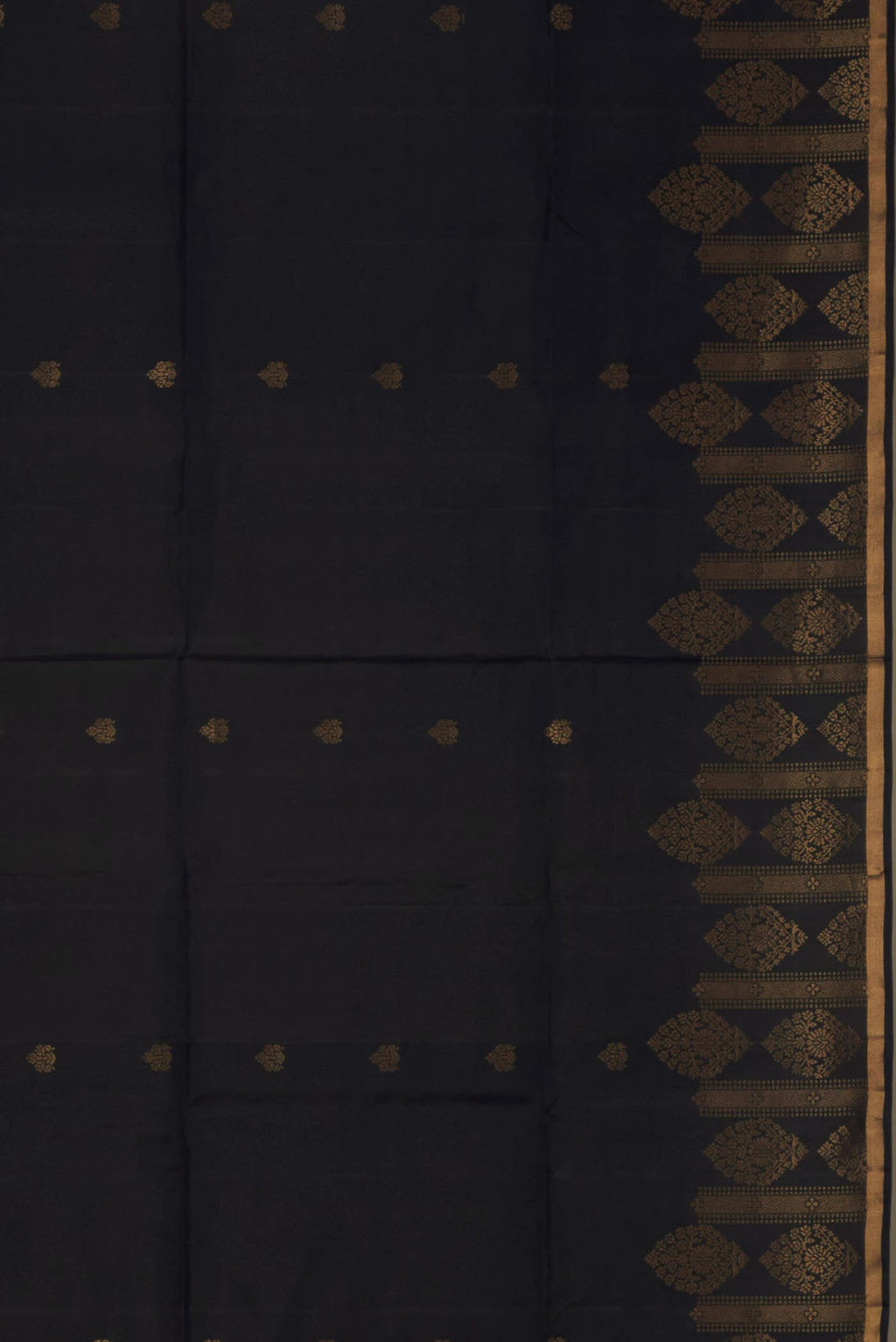 Black Soft Silk Saree