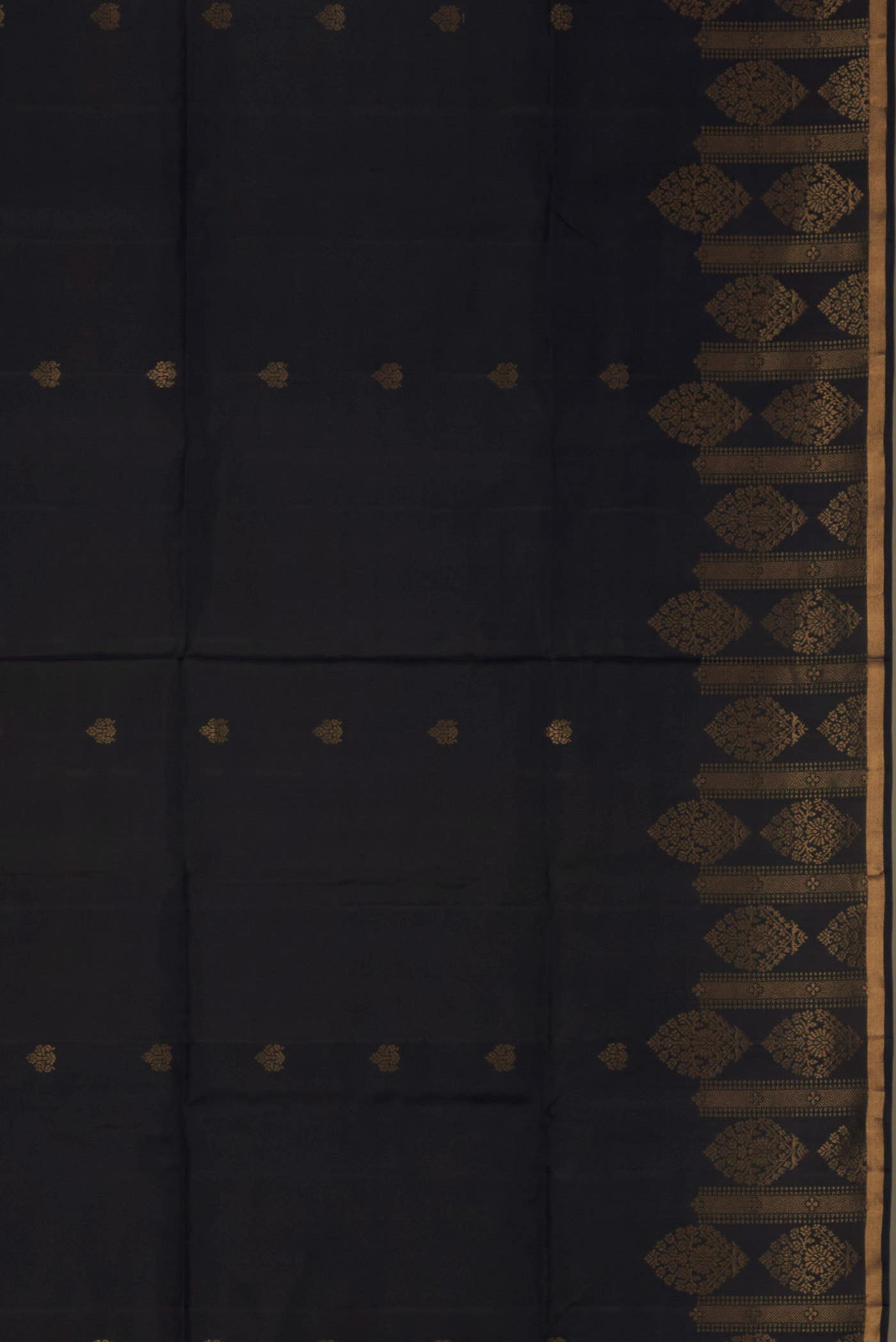 Black Soft Silk Saree