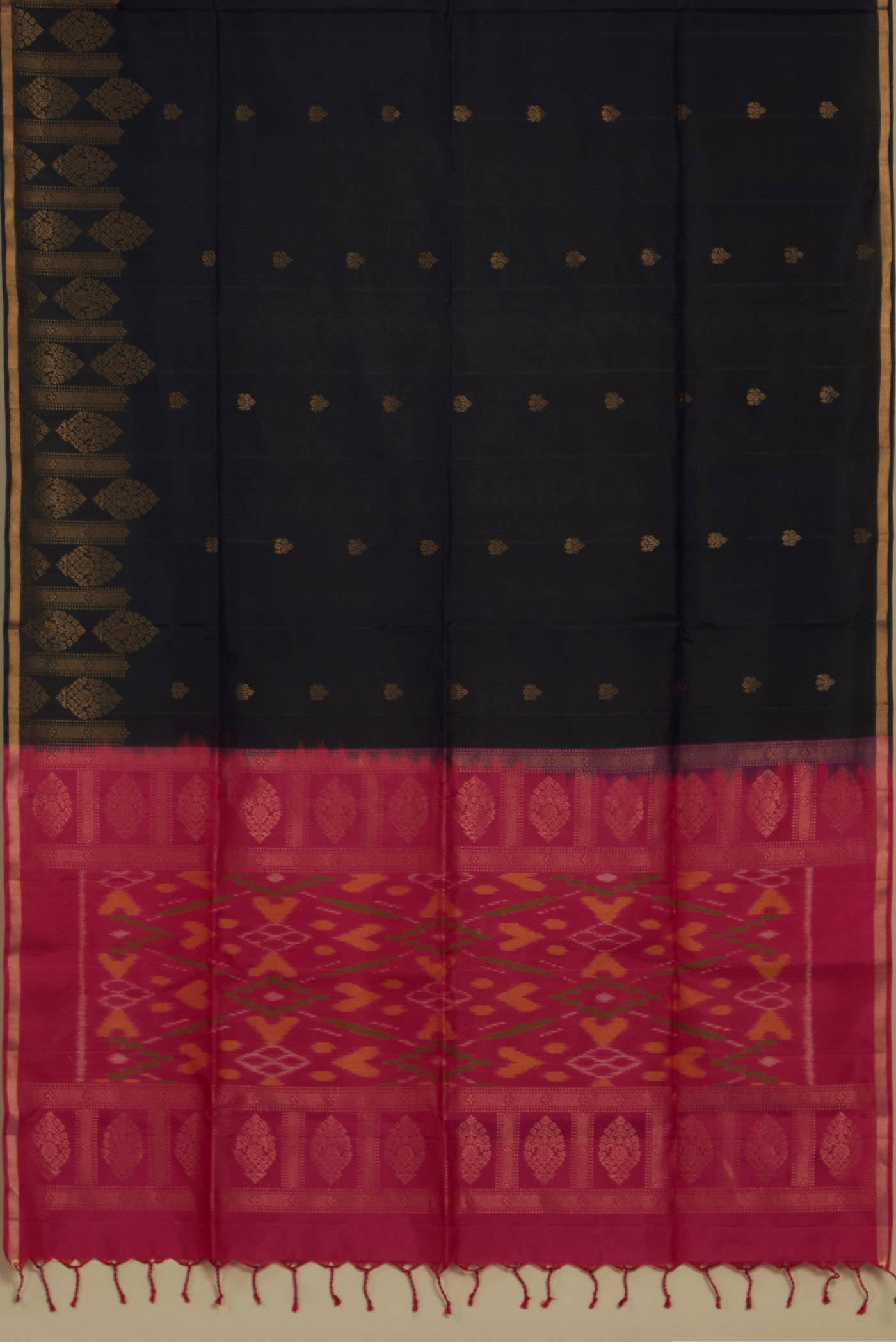 Black Soft Silk Saree