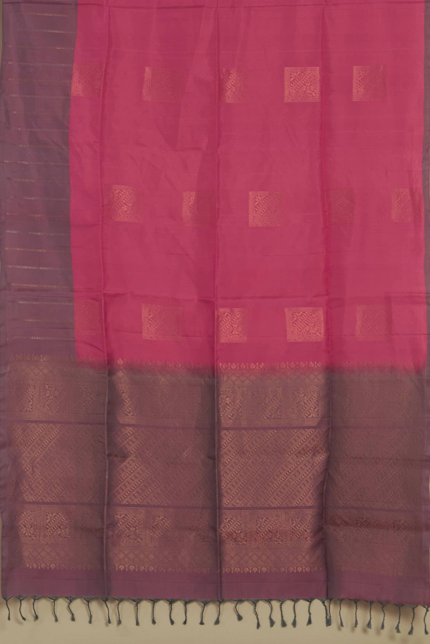Pink Soft Silk Saree
