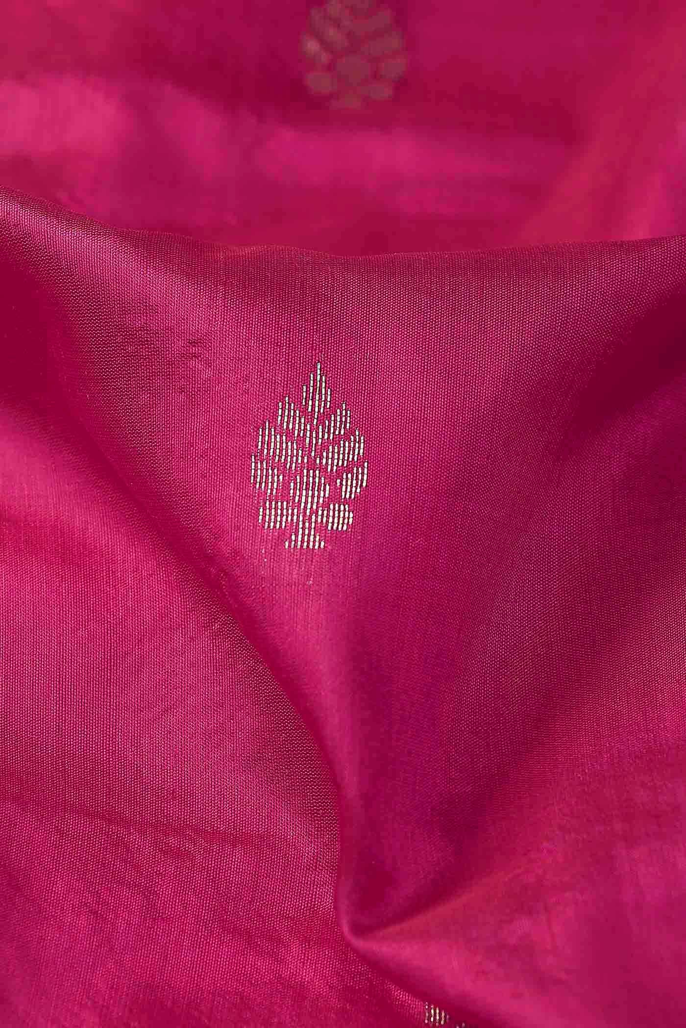 Pink Kanchipuram Silk Saree
