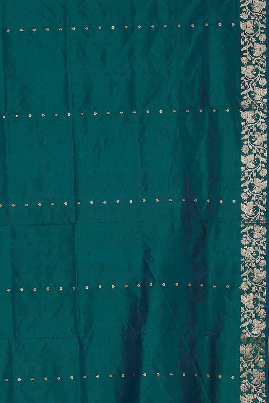 Blue Banarasi Silk Saree