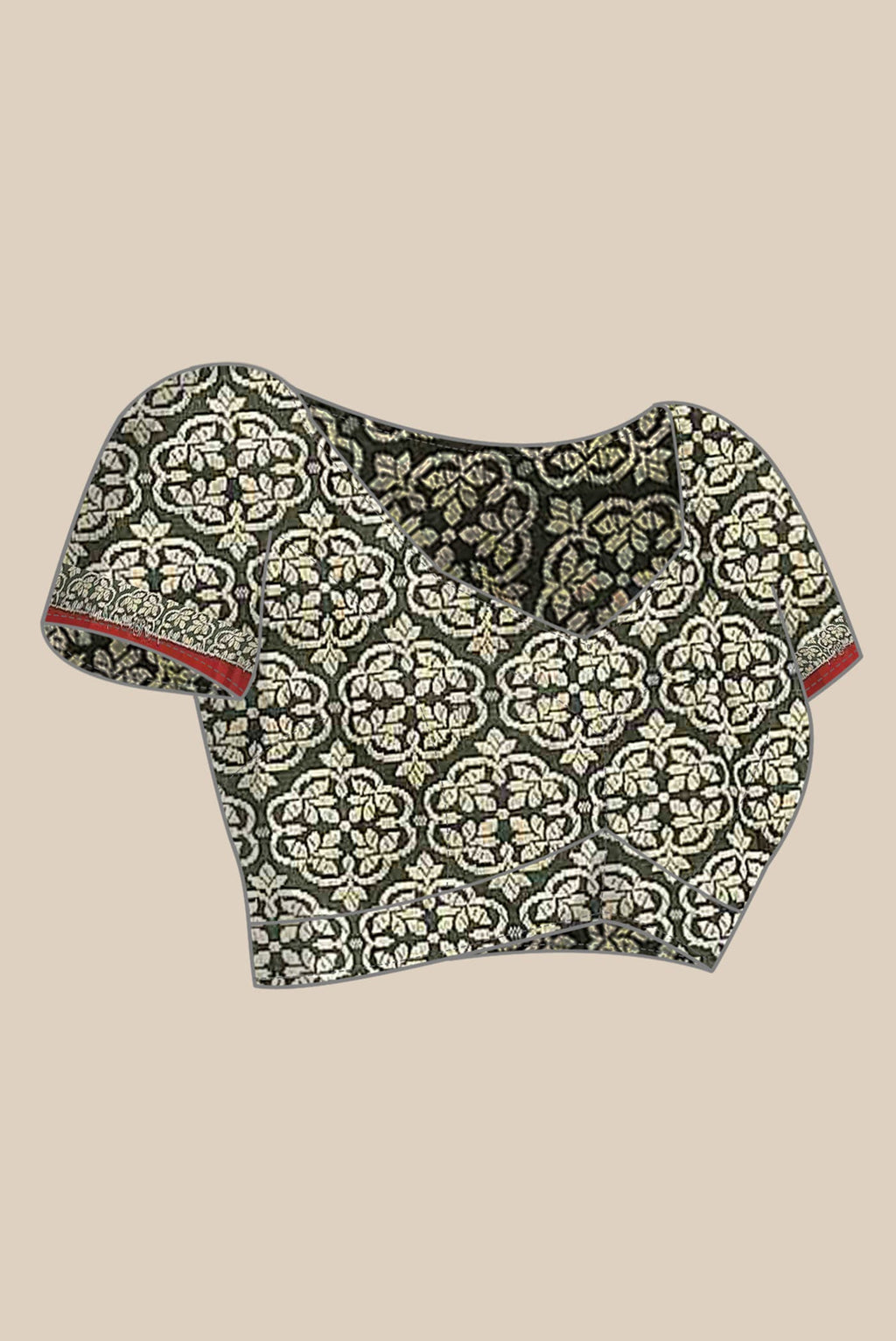 Green Banarasi Silk Saree