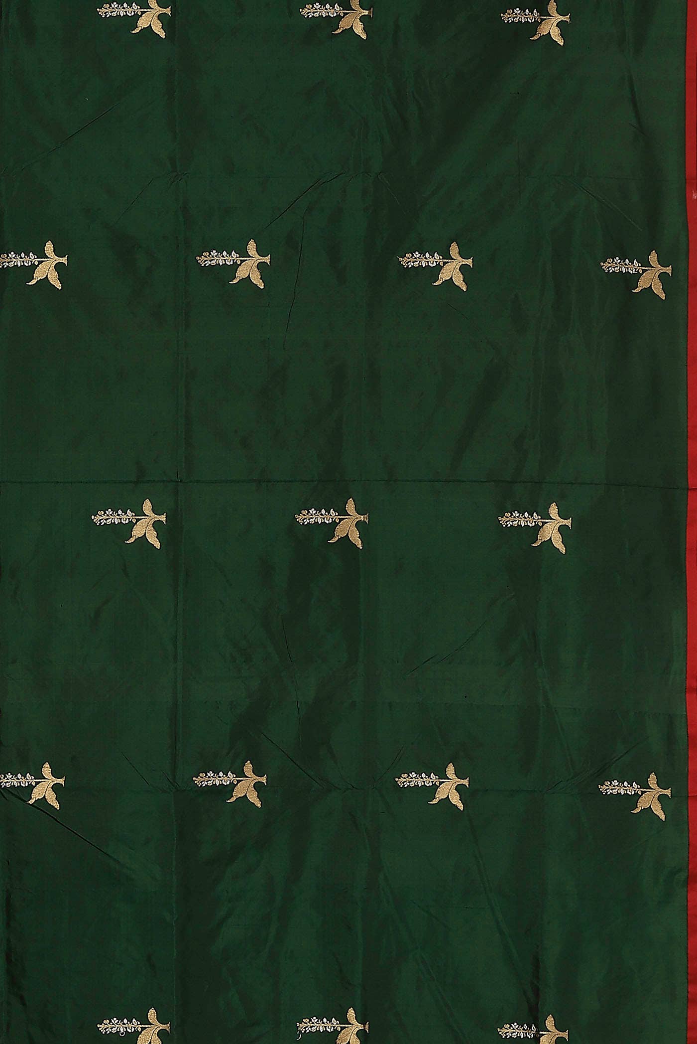 Green Banarasi Silk Saree