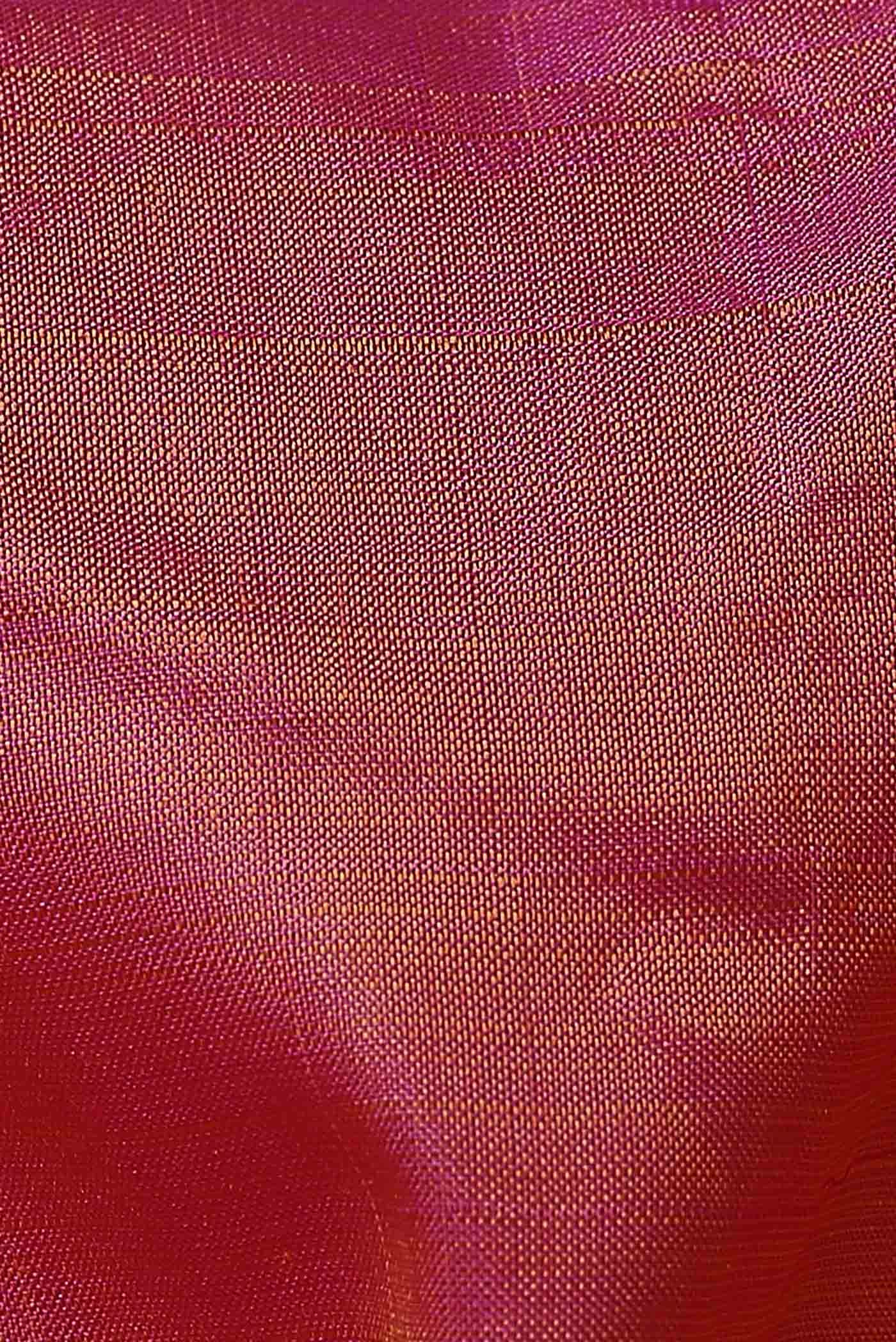 Orange Kanchipuram Silk Saree