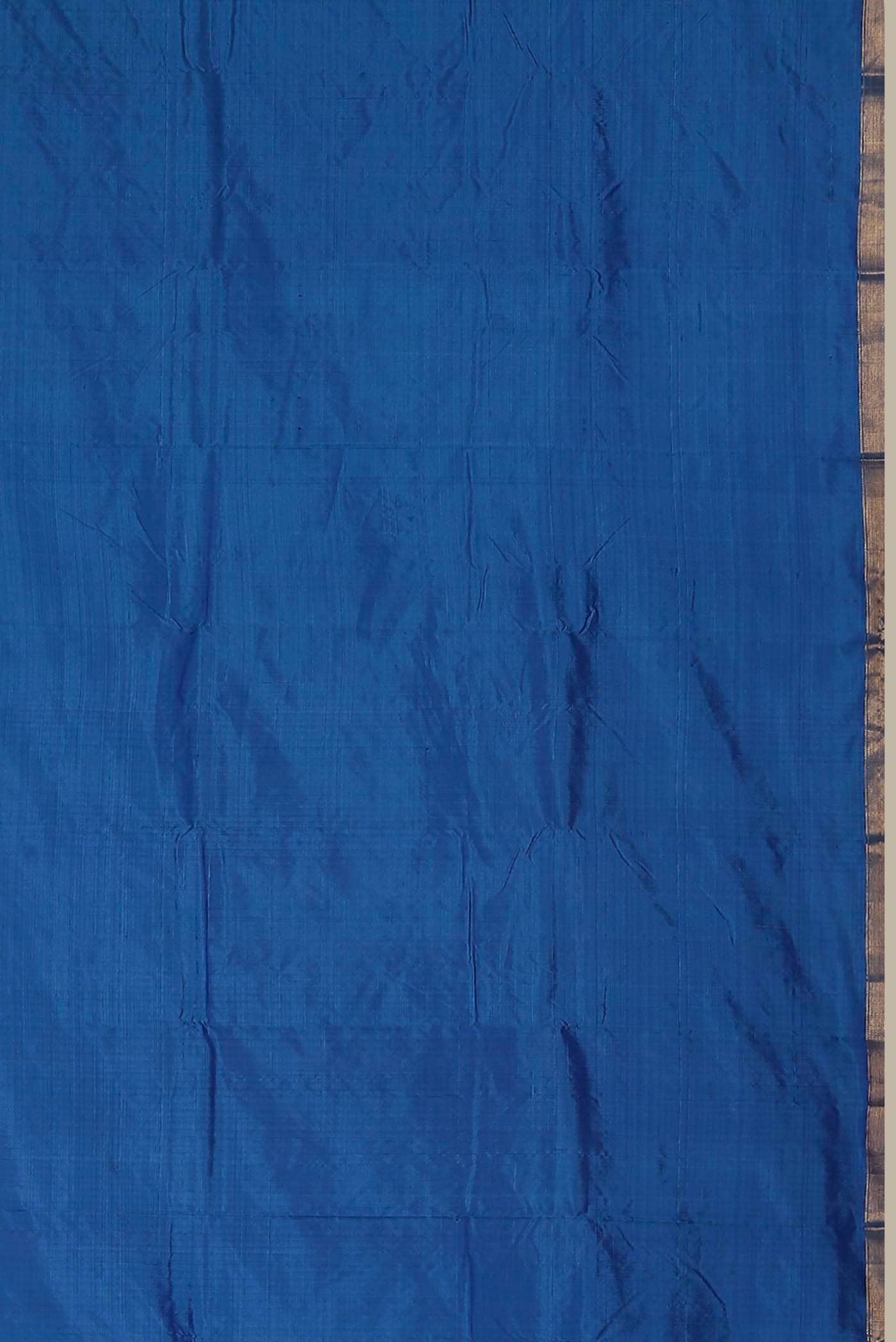 Blue Kanchipuram Silk Saree