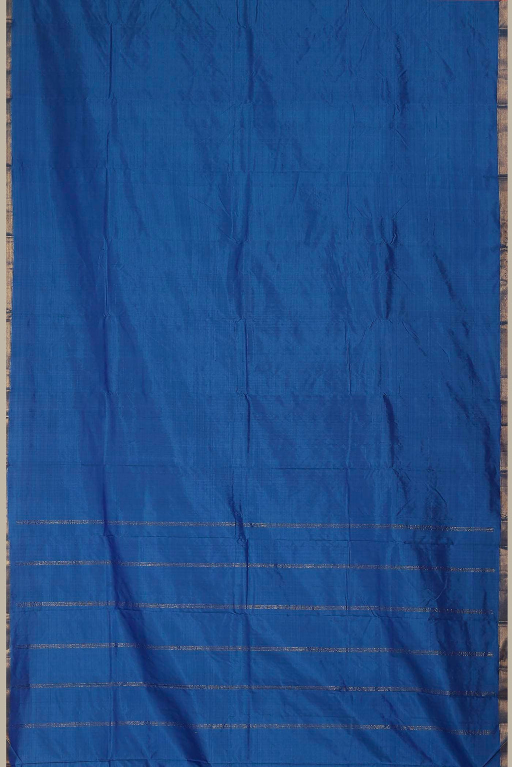 Blue Kanchipuram Silk Saree