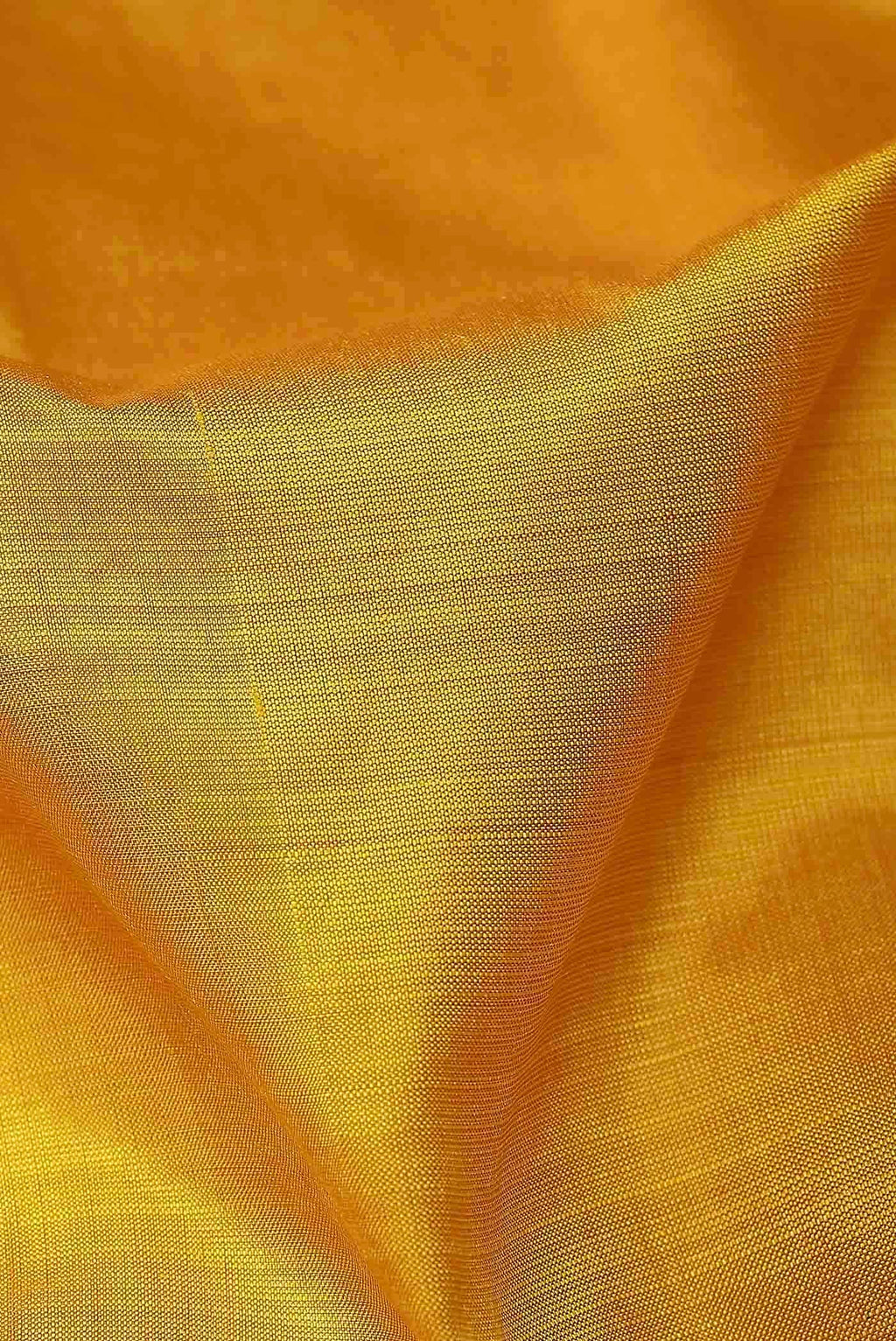 Yellow Kanchipuram Silk Saree
