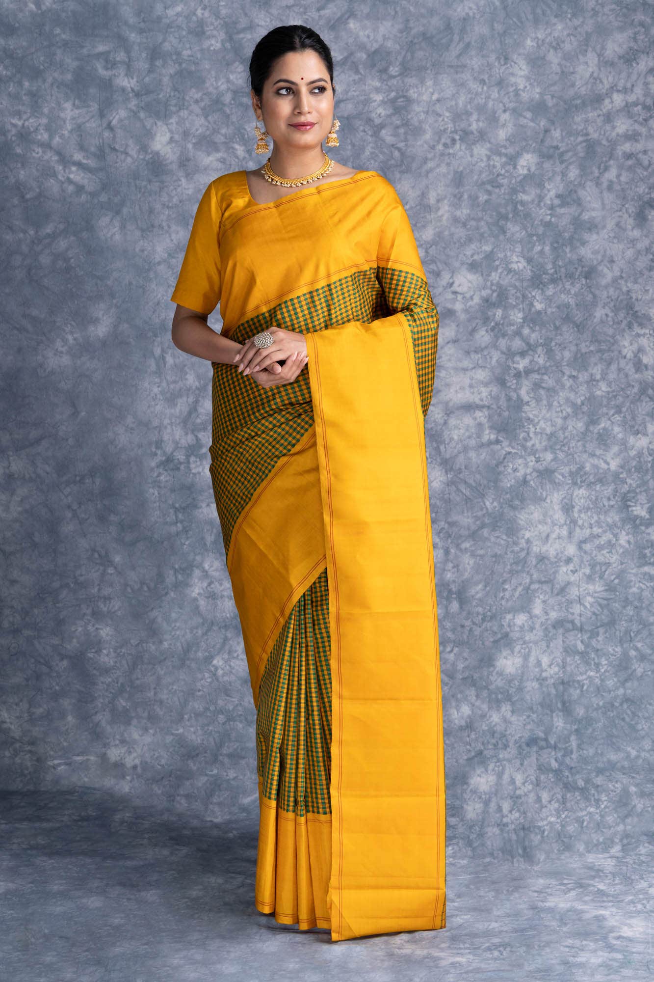 Green Kanchipuram Silk Saree